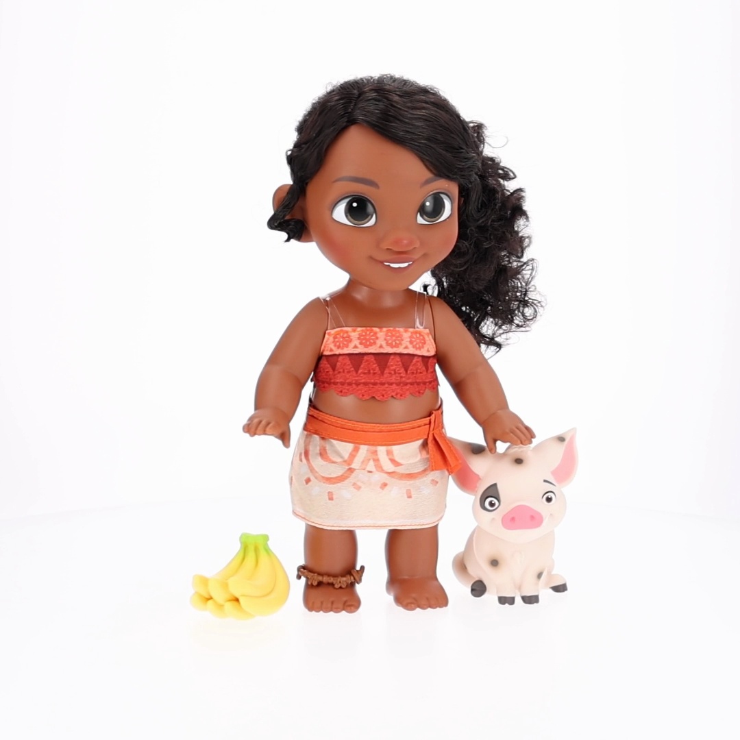 MOANA'sLifeさま専用♡エルメス　カシシル　ブリッドドゥガラ Disney's Moana 2 Little Sis Simea 11 inch Tall Doll with Animal