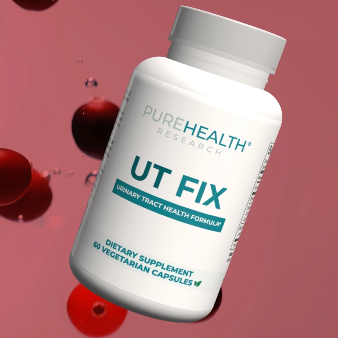 Ut Fix PureHealth Research UT FIX D Mannose & Cranberry Bladder Infection ...