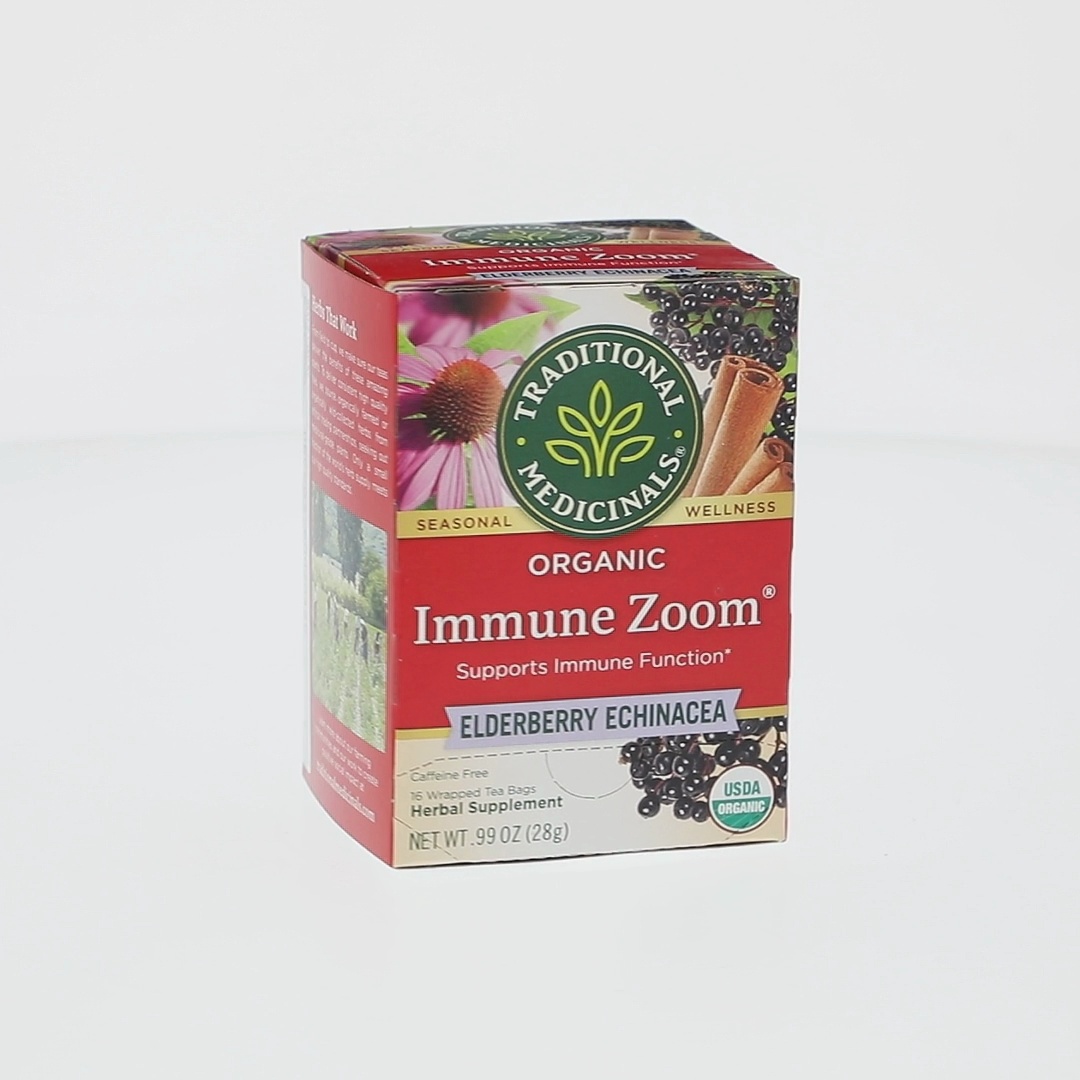 6 pack) Traditional Medicinal Immune Zoom Elderberry Echinacea