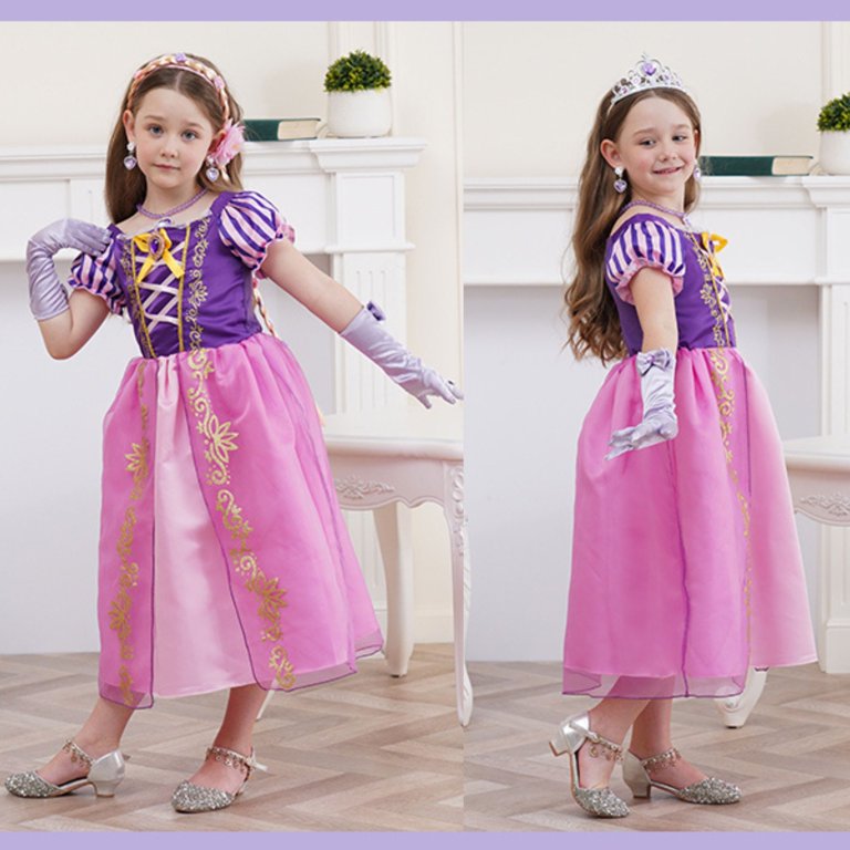 Women Disney Princess Rapunzel Deluxe Girls Fancy-Dress India
