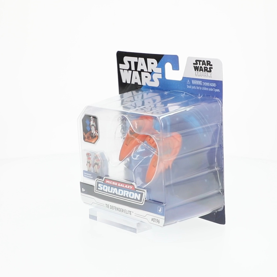 Star Wars Micro Galaxy Squadron TIE Defender Elite, 3-inch vehicle