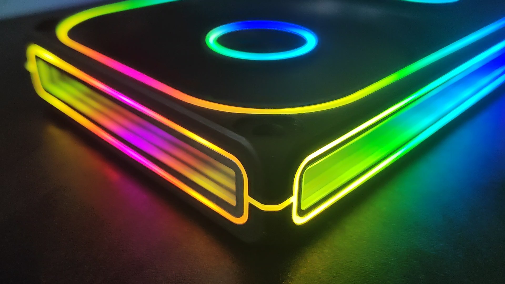 ABITSY 360mm Pc Case Fan, Rgb Triple 120mm Pwm Computer Case Cooling ...