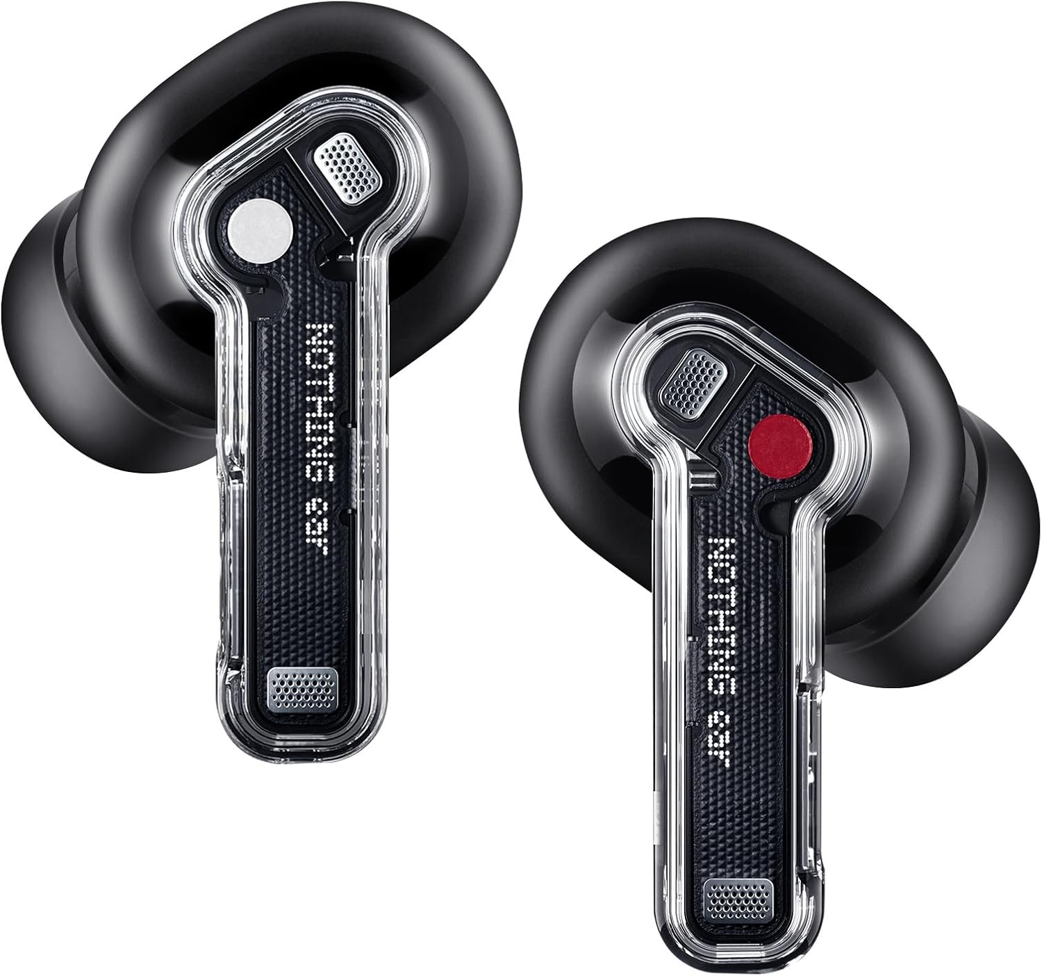 thumbnail video image 2 of Nothing Ear Wireless Earbuds Bluetooth, 45dB Hybrid Smart ANC Earbuds, 11mm Deep Bass Boost, Hi-Res Audio with LDAC & LHDC 5.0, 6 Mics Call, 40.5H Playtime with Fast Charging Case, ChatGPT Supported, 2 of 8