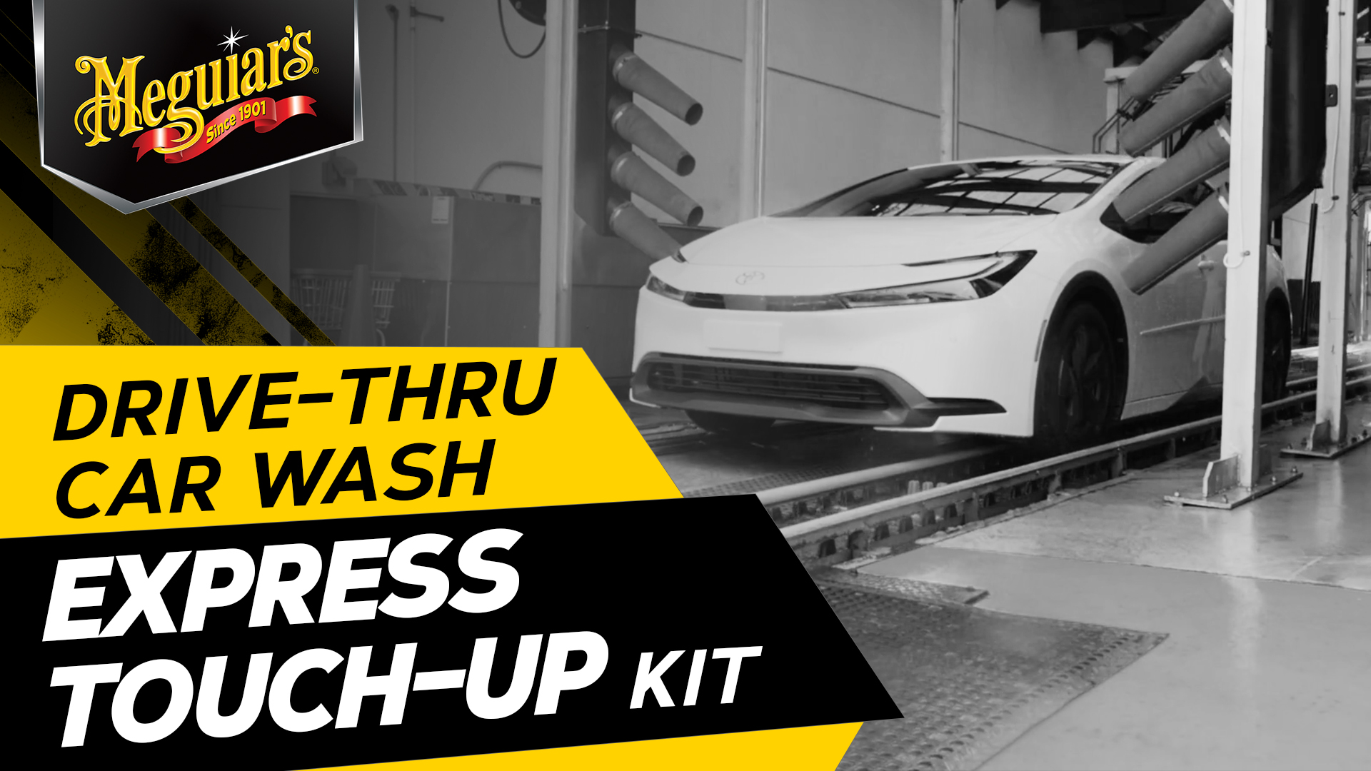 thumbnail video image 2 of Meguiar’s Drive-Thru Car Wash Express Touch-Up Kit - Perfect for Touching Up Your Ride After Washing, 2 of 10