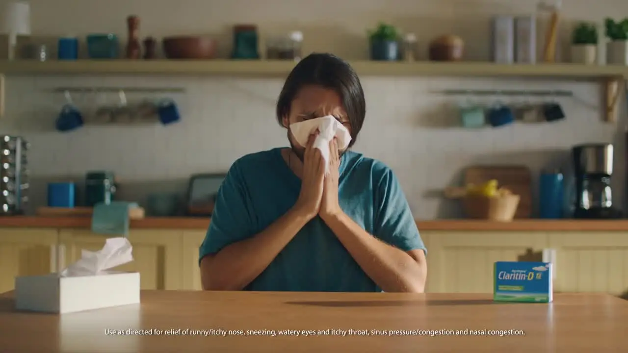 thumbnail video image 2 of Claritin-D 24 Hour Allergy Medicine, Nasal Congestion & Sinus Pressure Relief Tablets, 15 Count, 2 of 9