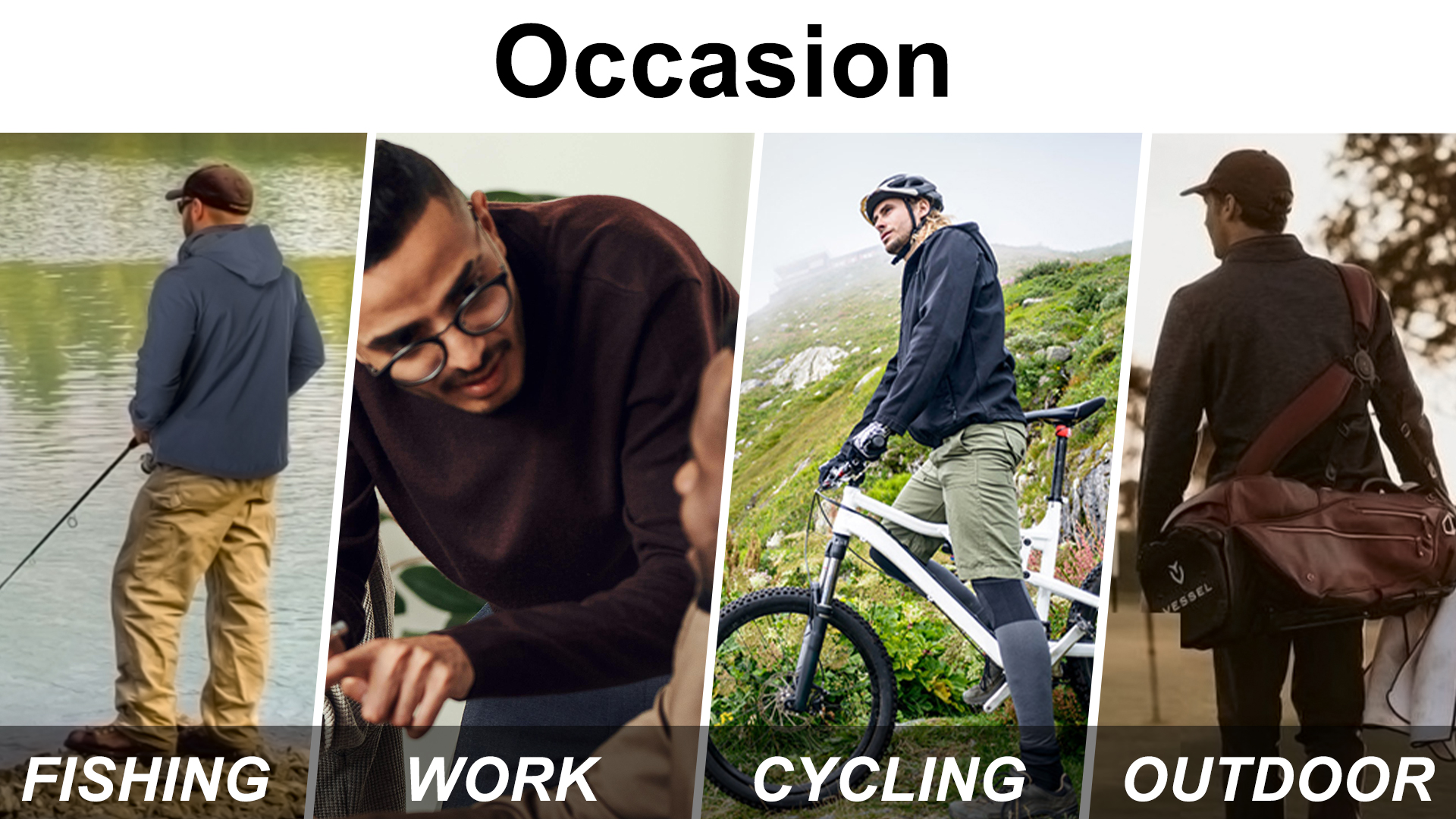 thumbnail video image 2 of Satankud Men's Bomber Jacket Lightweight Casual Flight Windbreaker Zip Up Coat with Pockets, 2 of 7