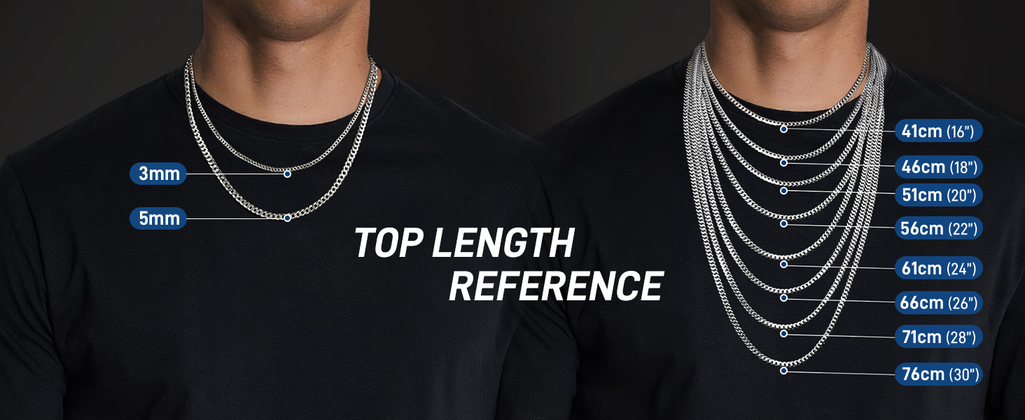 thumbnail video image 2 of ChainsProMax Solid 925 Sterling Silver Figaro Chain Men Women Necklace, 3mm/5mm, 14"-28", Jewelry Gifts for Men/Women, 2 of 9