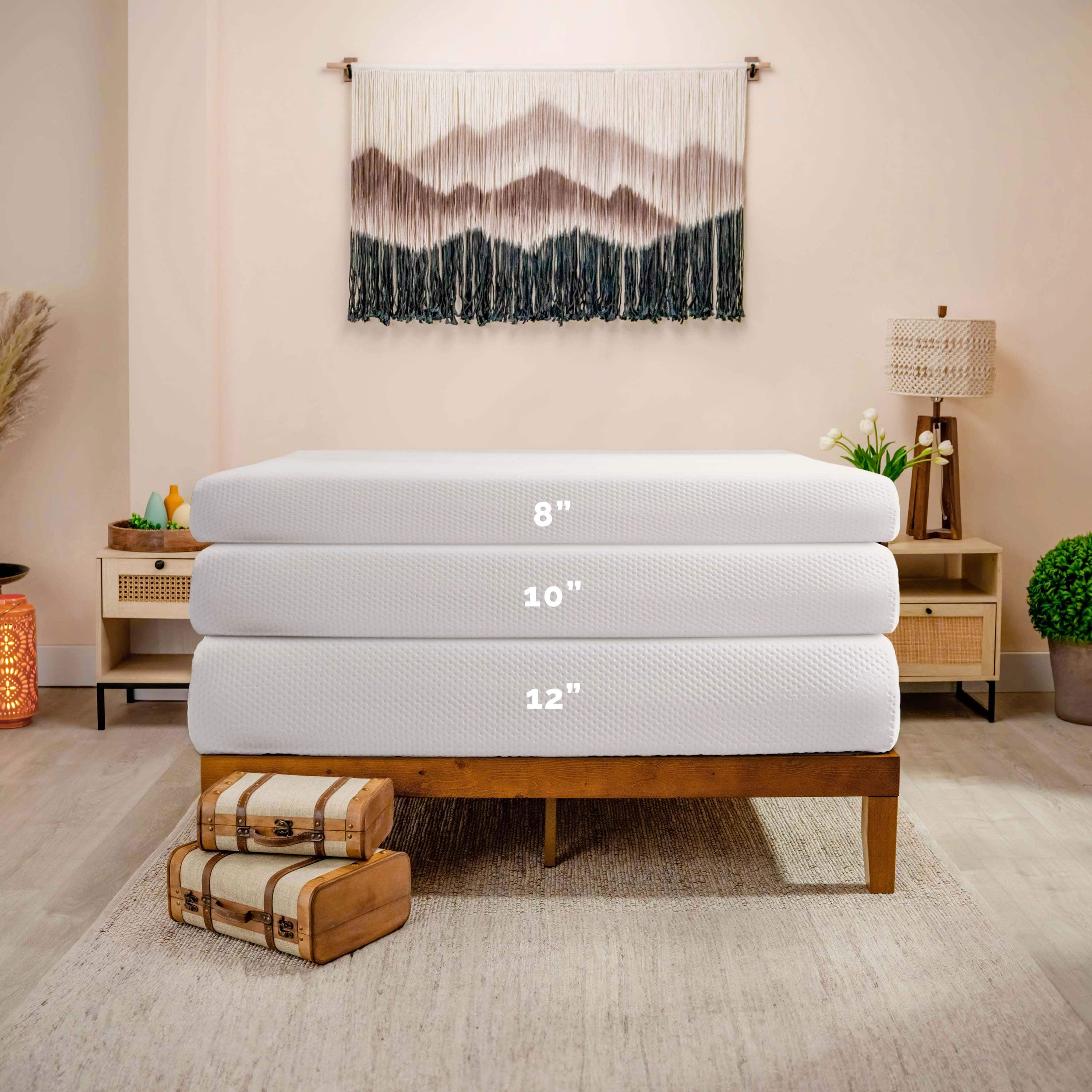 thumbnail video image 2 of Hearth & Harbor 8" Twin Mattress in a Box, Cooling Memory Foam Mattress Twin, CertiPUR-US Certified & Odor Free, 2 of 11