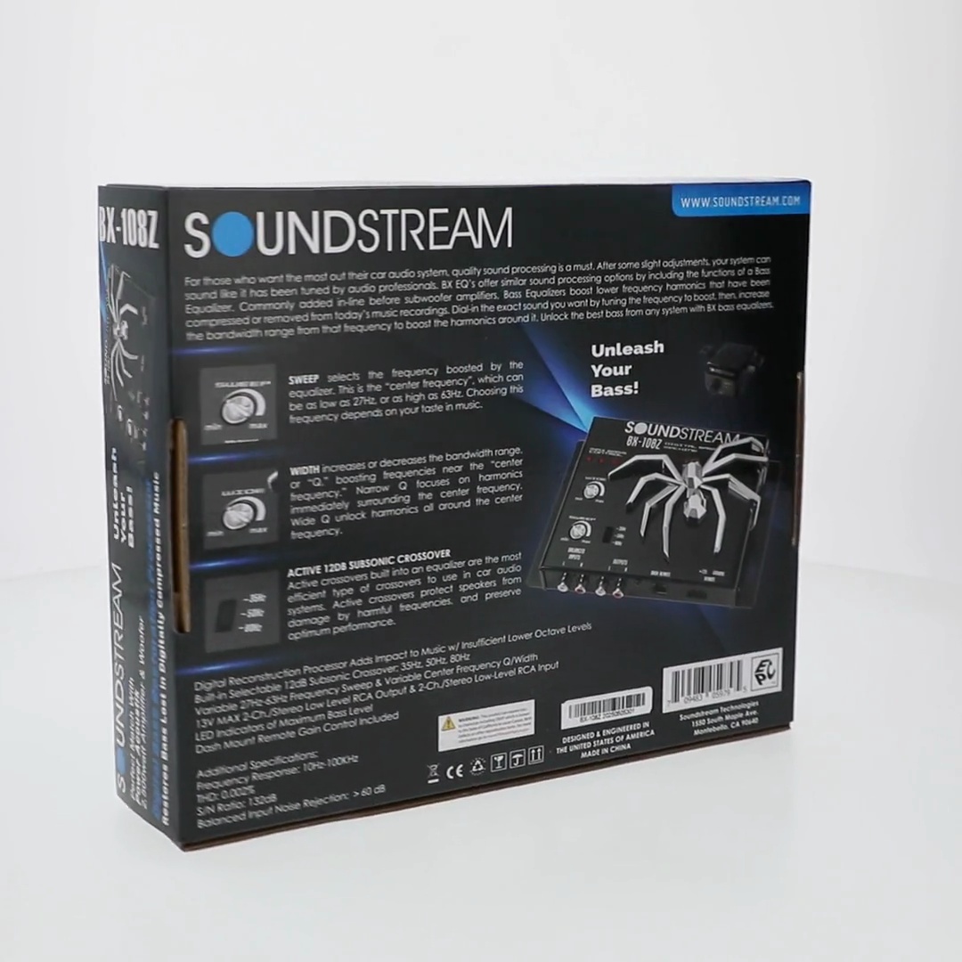 Soundstream BX-108Z Digital Bass Reconstruction Processor