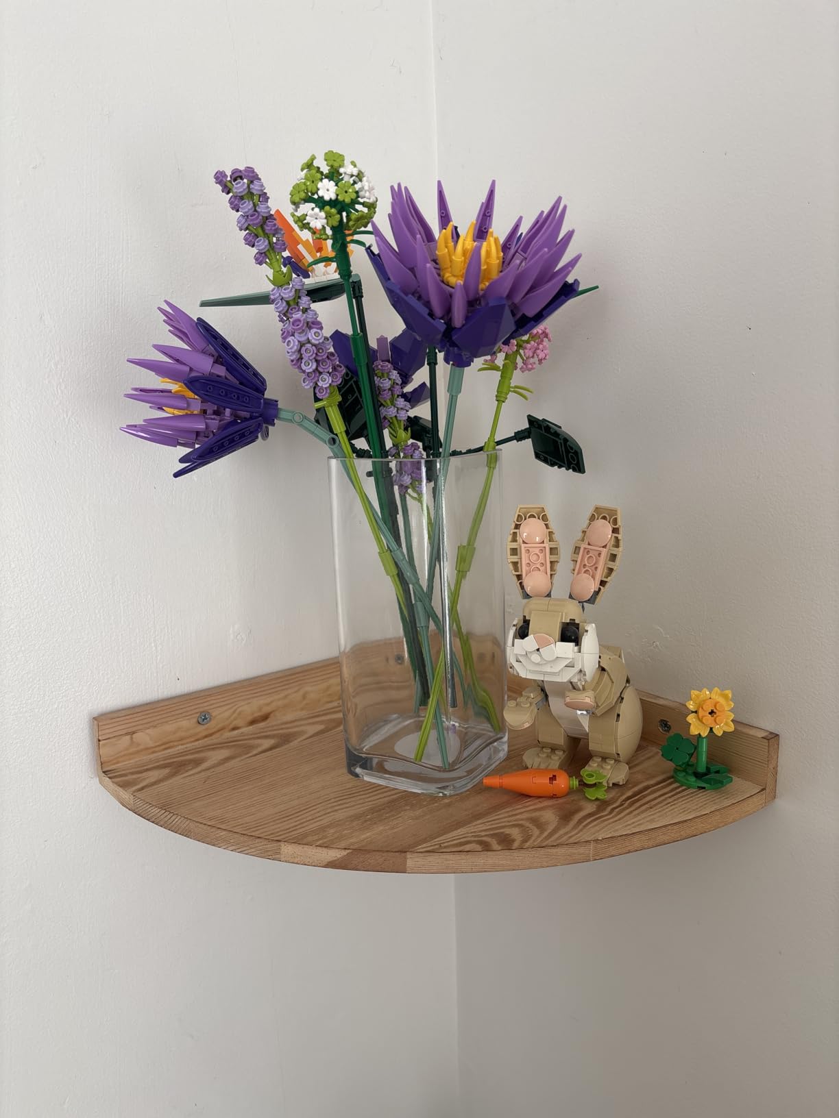 OKKIDY, Flower Bouquet Set, Multicolor, Compatible with Lego