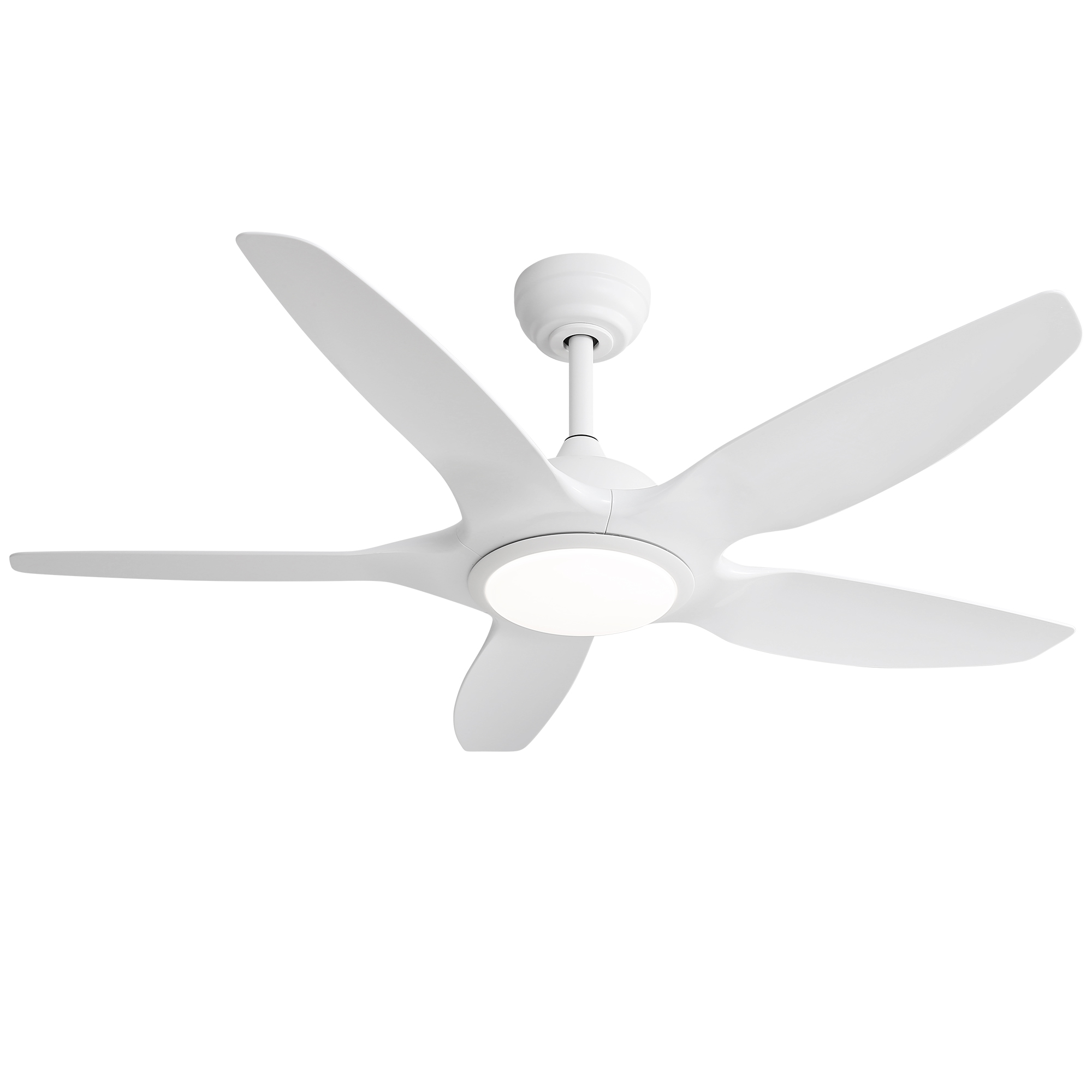 thumbnail video image 2 of Sofucor 48" LED Black Art Deco Ceiling Fan with ABS Blades, 3 Color Lights, Reversible Airflow, DC Motor, 2 of 10