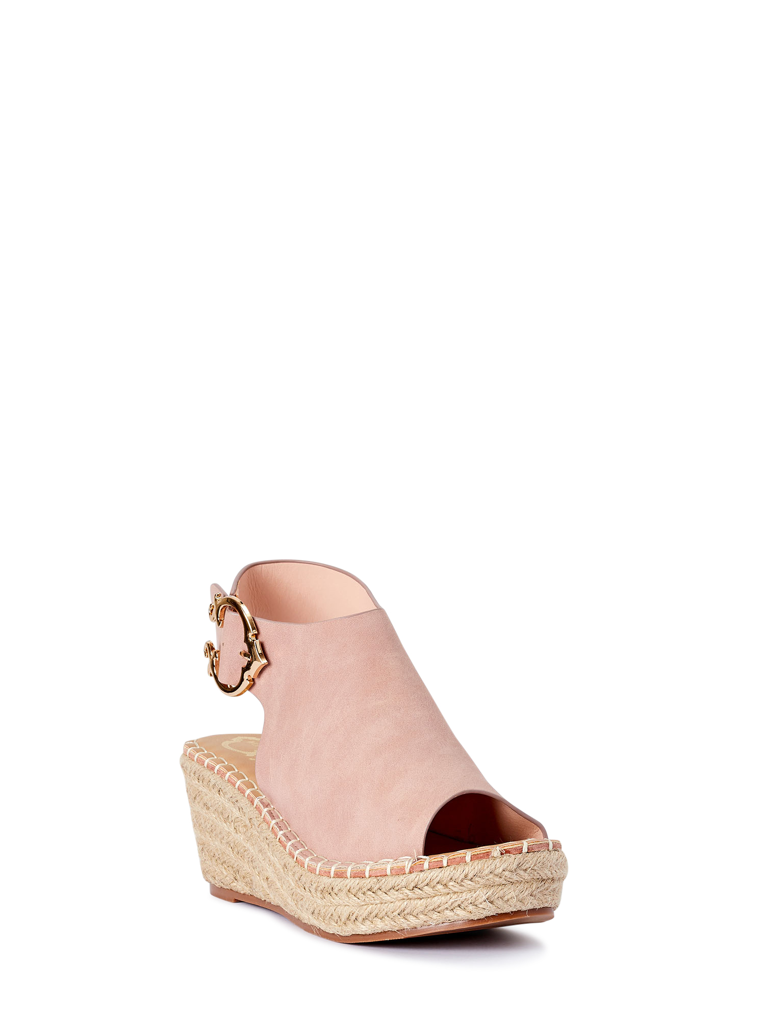 Womens Chic Chain Wedge Sandals Espadrille Briaded