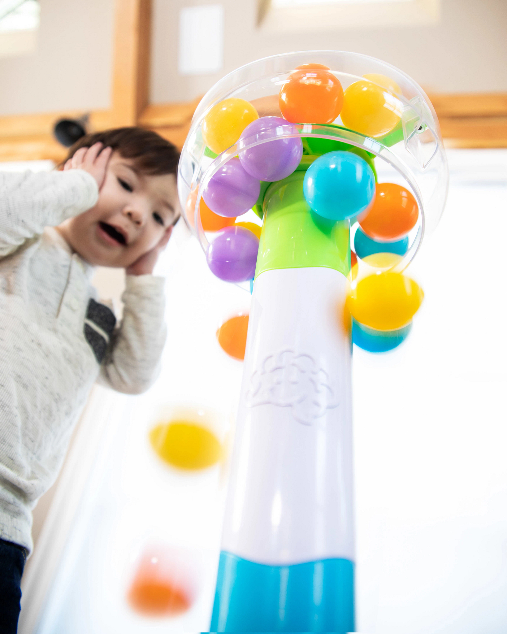 thumbnail video image 2 of Fat Brain Toy Spill Again Multicolored, 2 of 9