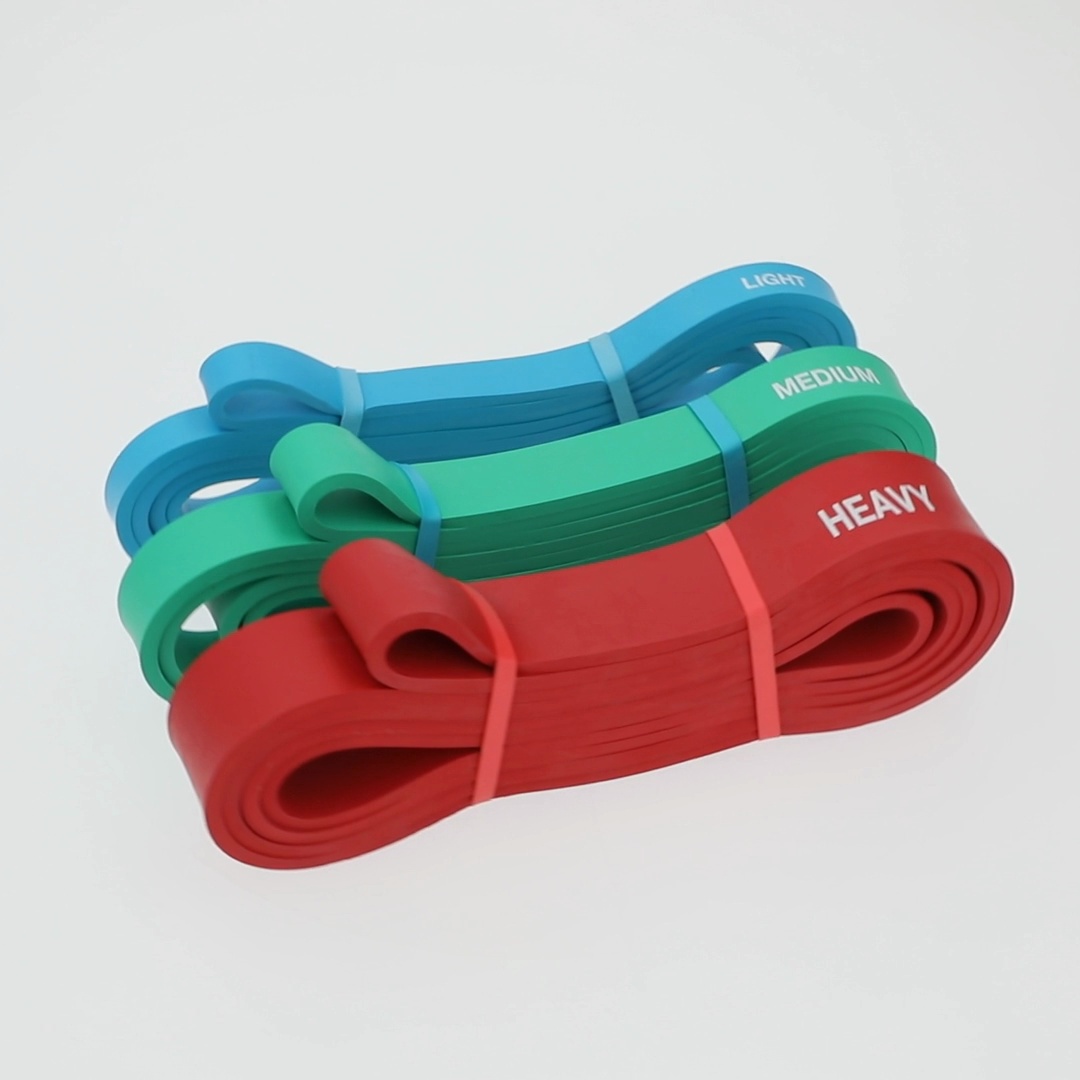 Athletic Works Resistance Bands, Latex-Free Set of 3, Light/Medium