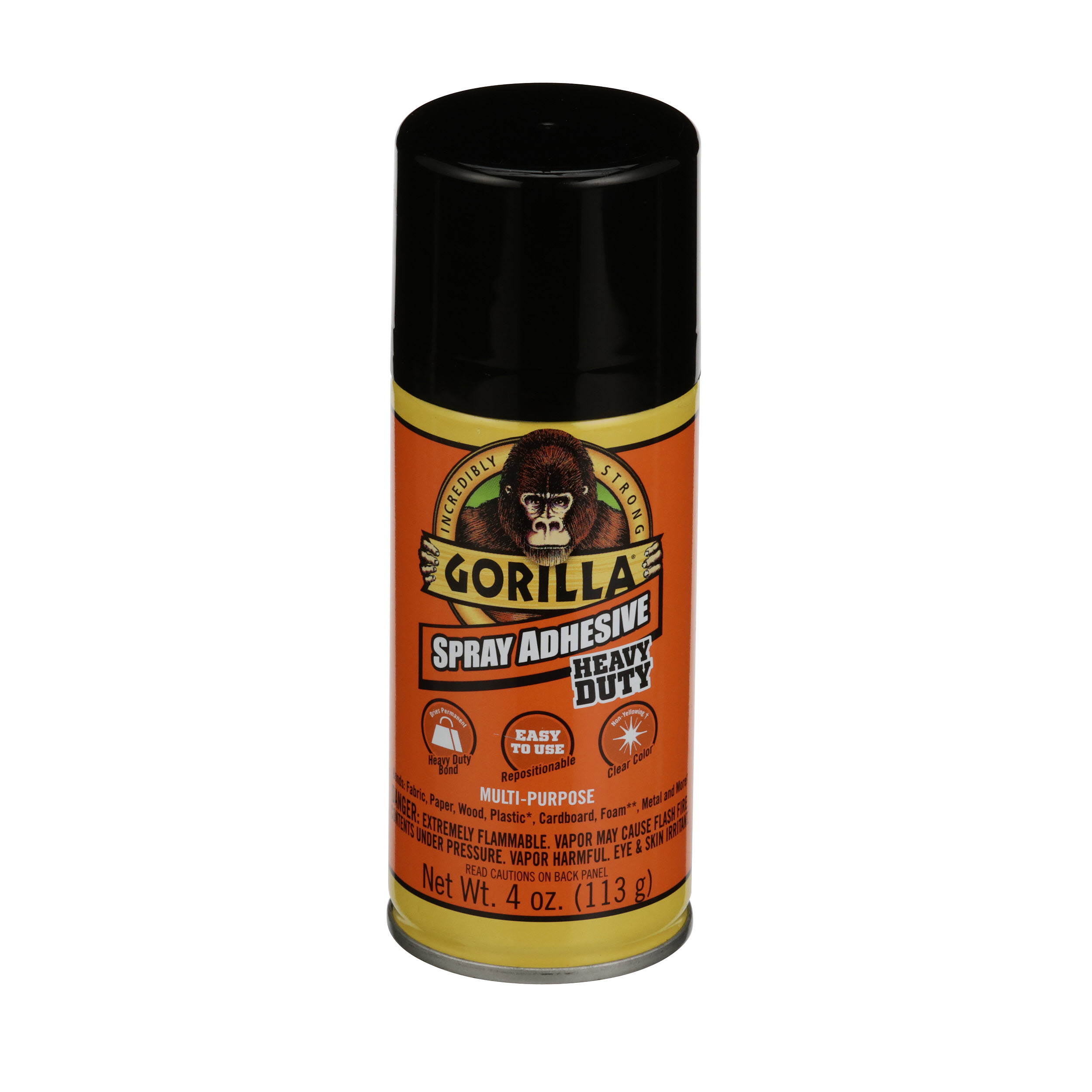 Gorilla 4 Oz. Heavy-Duty Multi-Purpose Spray Adhesive - Power
