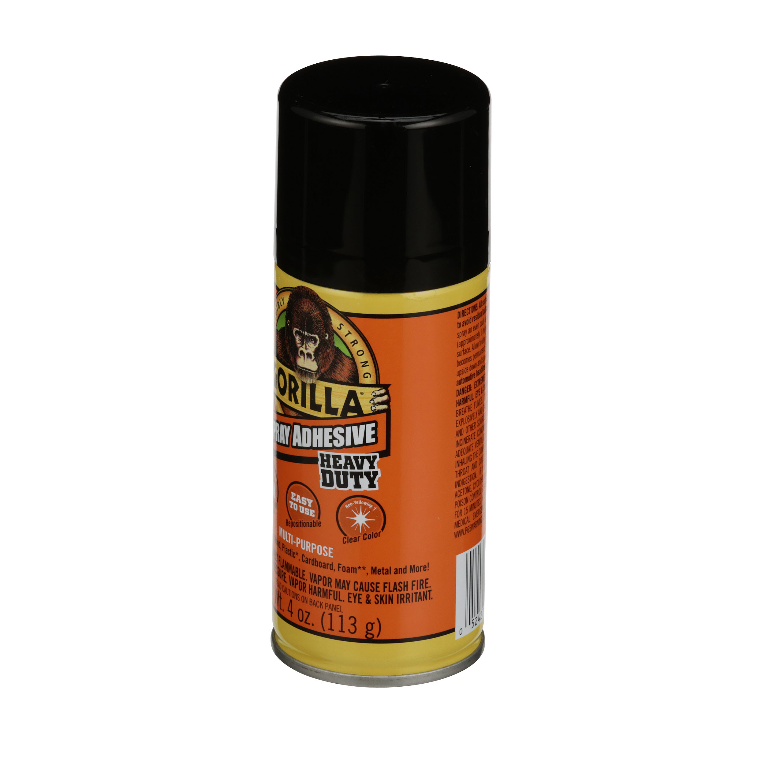 6 Pack Gorilla Glue Heavy Duty Spray Adhesive Multipurpose 14 Ounce Can  52427630155