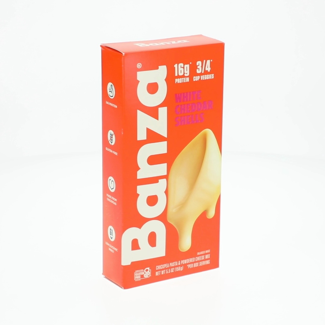Banza Easy Dairy Gluten Free Pasta, Shells & White Cheddar Mac and