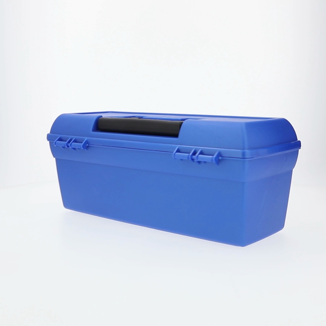 Flambeau Tackle Storage Box with Lift-Out Tray, 13 Inch, Blue