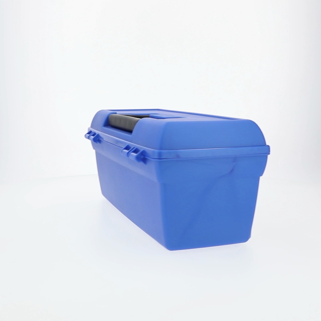 Flambeau Tackle Storage Box with Lift-Out Tray, 13 Inch, Blue