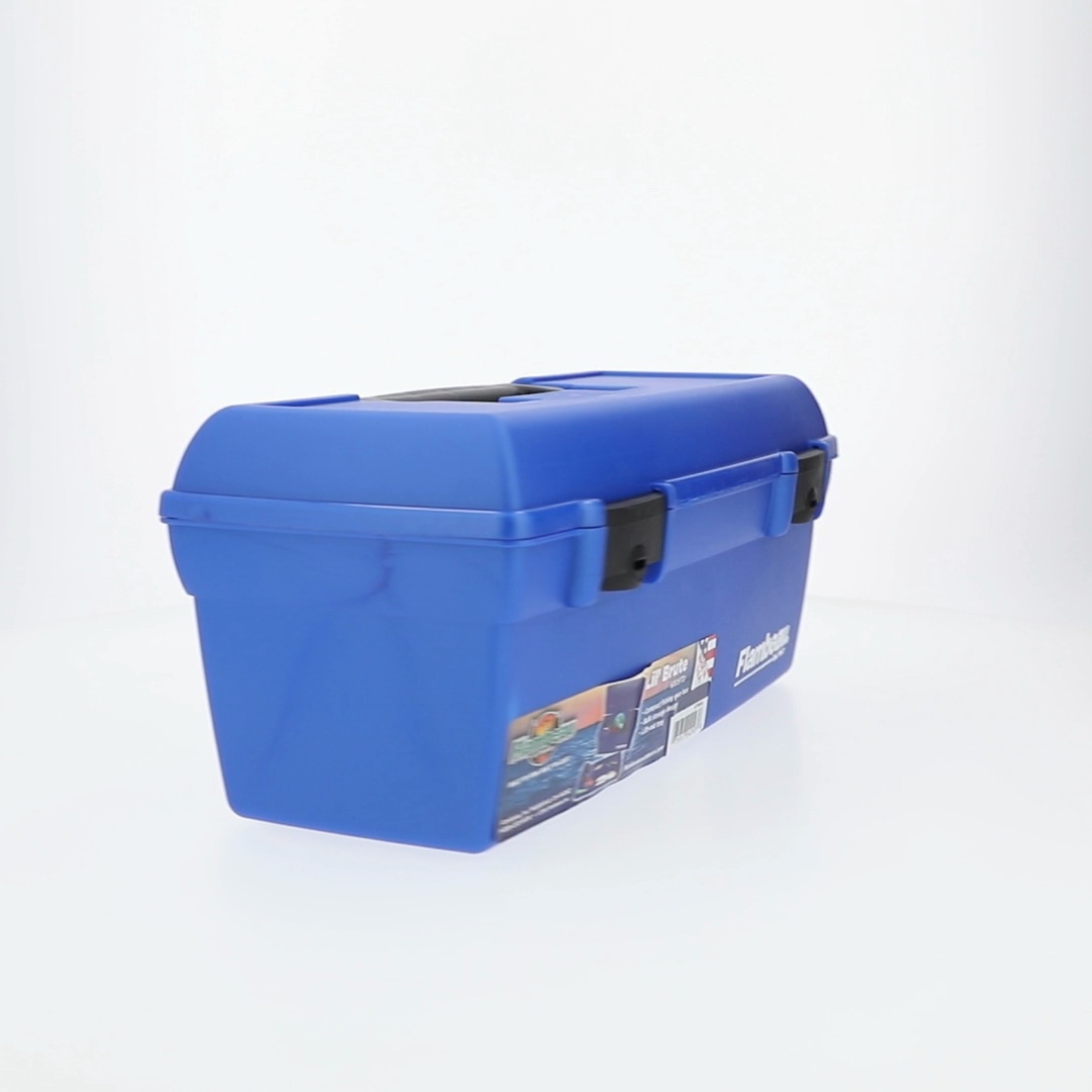 6 pack) Flambeau Outdoors, 6009TD Lil Brute Fishing Tackle Box