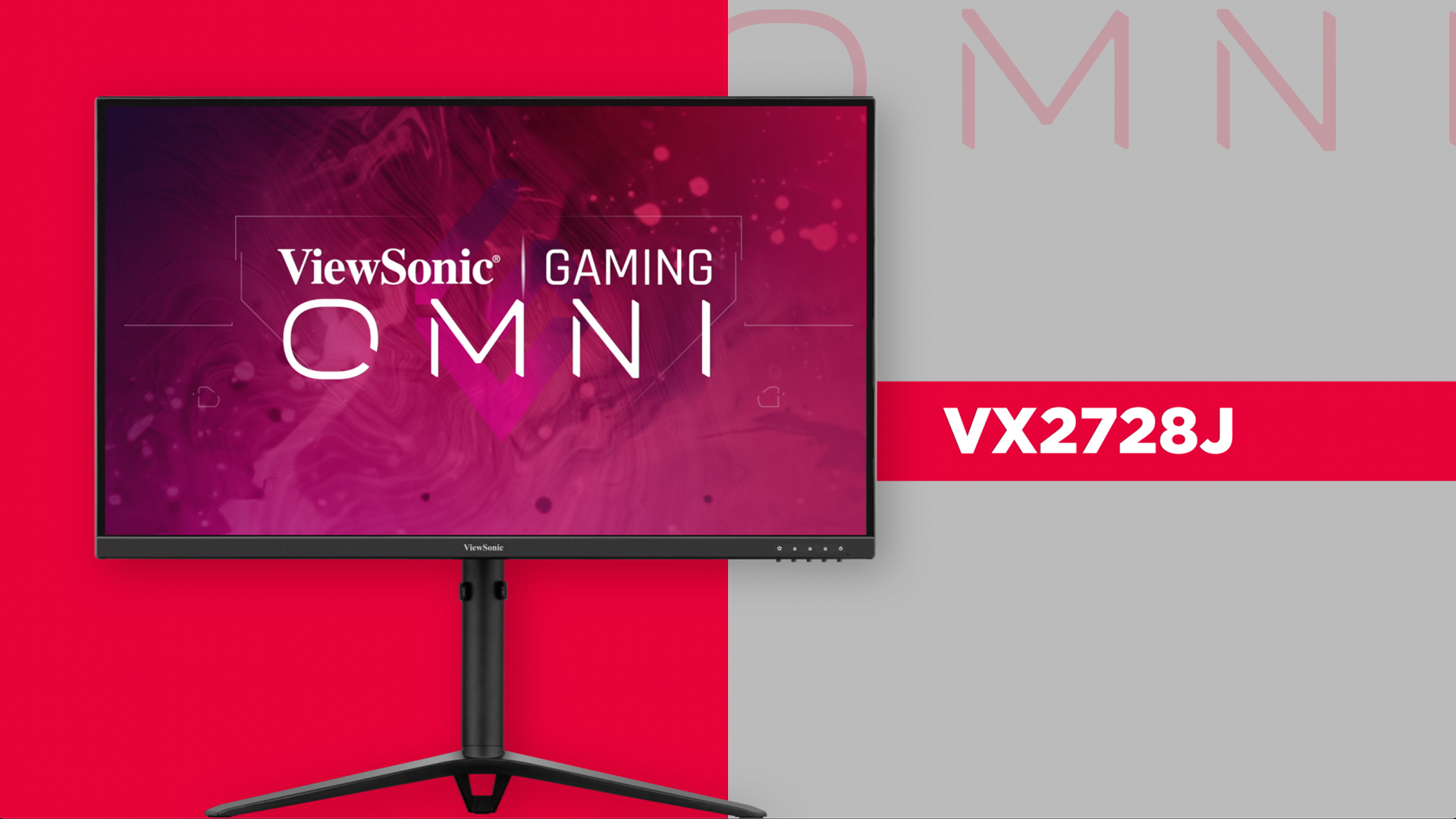 thumbnail video image 2 of ViewSonic AMD FreeSync VX2728J 1080p Gaming Monitor, 2 of 9