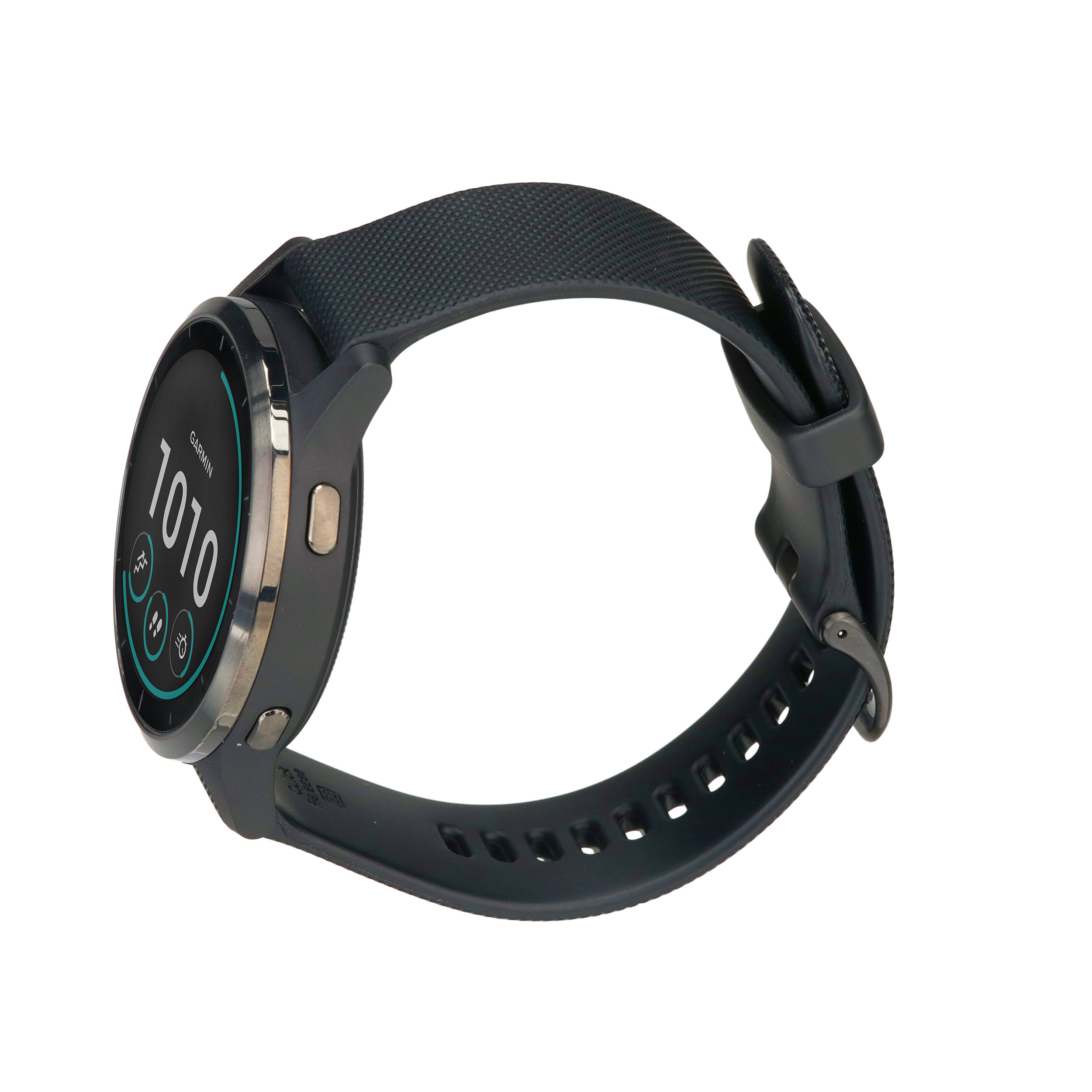 Garmin 10-02174-11 Vivoactive 4 Black with Slate Hardware GPS Fitness  Smartwatch 753759228002