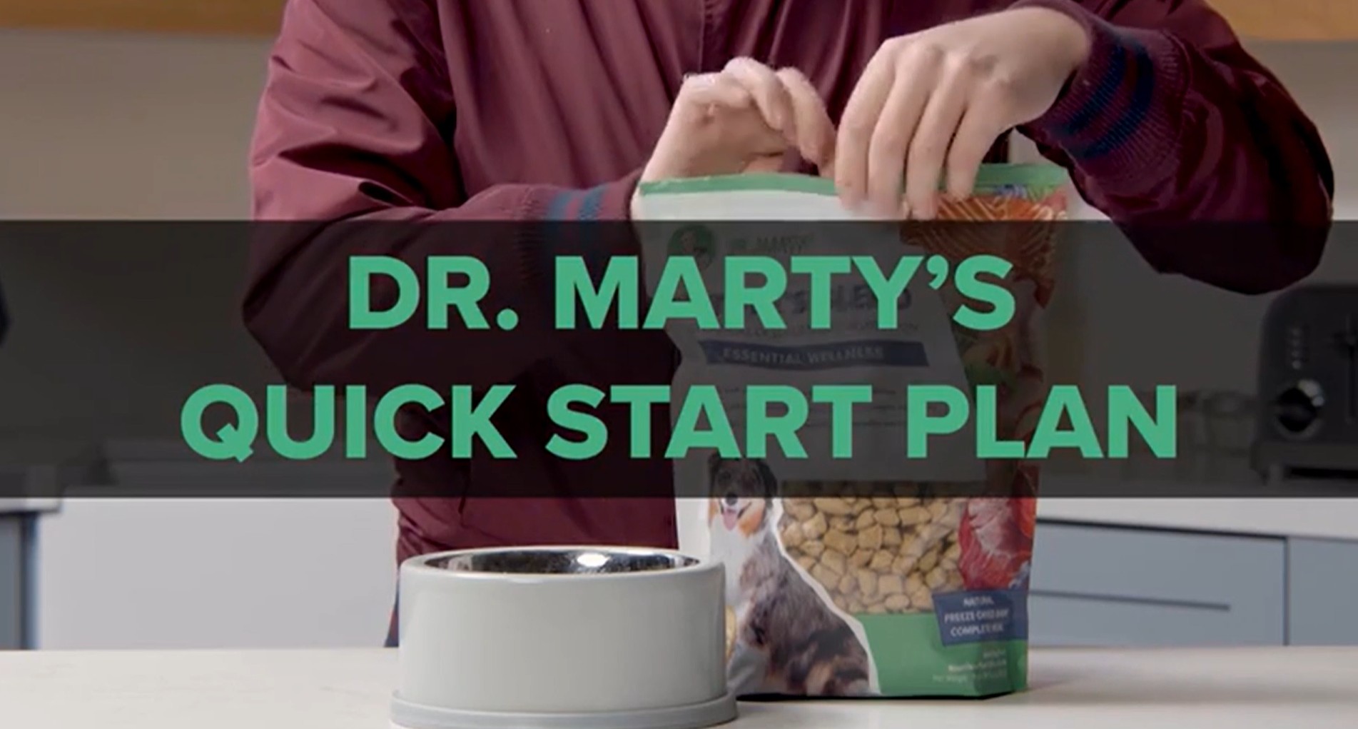 thumbnail video image 2 of Dr. Marty Nature’s Blend Freeze Dried Dog Food, Small Breed, 16 oz, 2 of 4