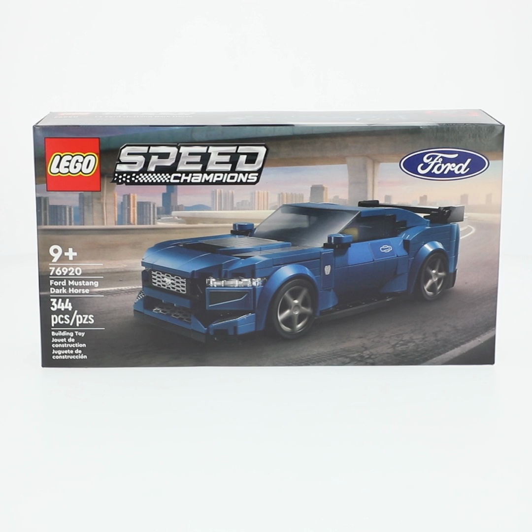 LEGO Speed Champions Ford Mustang Dark Horse Sports Car, Buildable