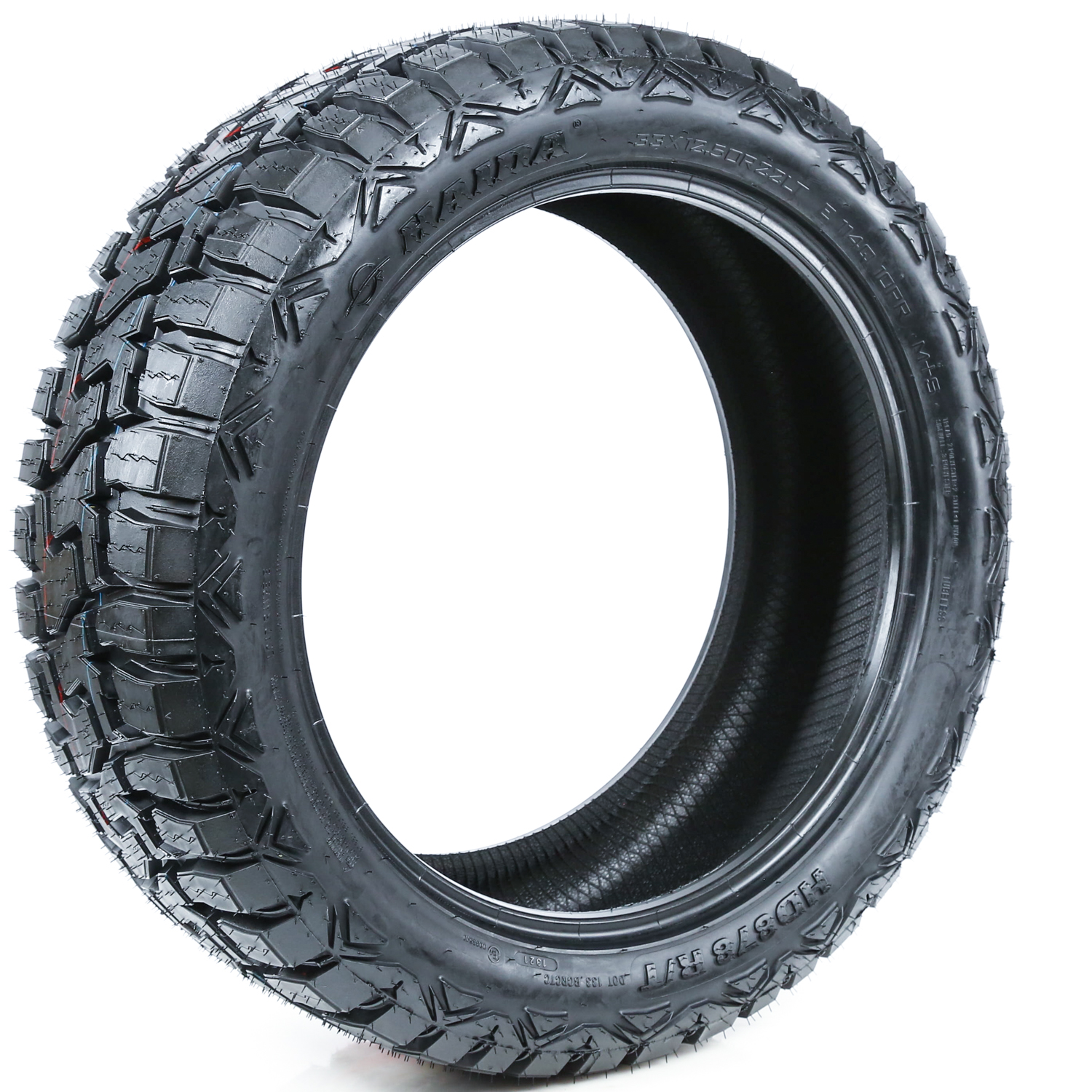 T Haida HD878 R/T LT 33X12.50R22, 10 Ply, All Season Rugged