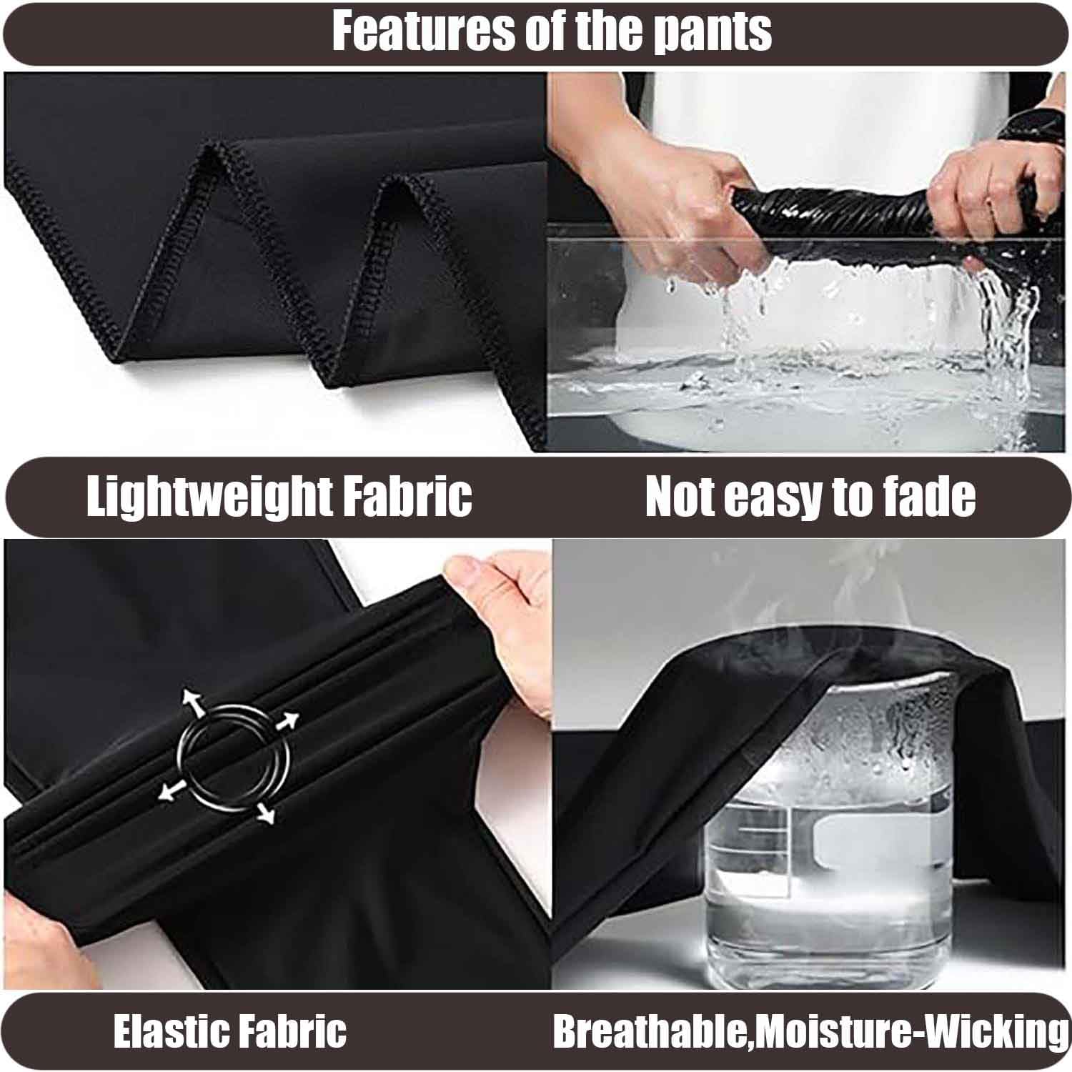 thumbnail video image 2 of Nallywear Stretch Pants,Women's Soft Stretch Perfect Drape Casual Pants Over 50 with Pockets,Comfy Cooling Soft Drape Ice Silk Sweatpants Casual Sweatpants, 2 of 8