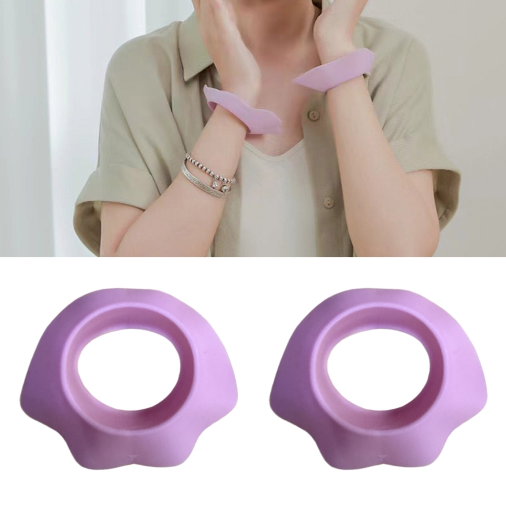 thumbnail video image 2 of 2Pcs Silicone Wrist Bands for Washing Face,Face Wash Wristbands,Arm Bands for Washing Face,Essential Beauty Accessory, 2 of 9