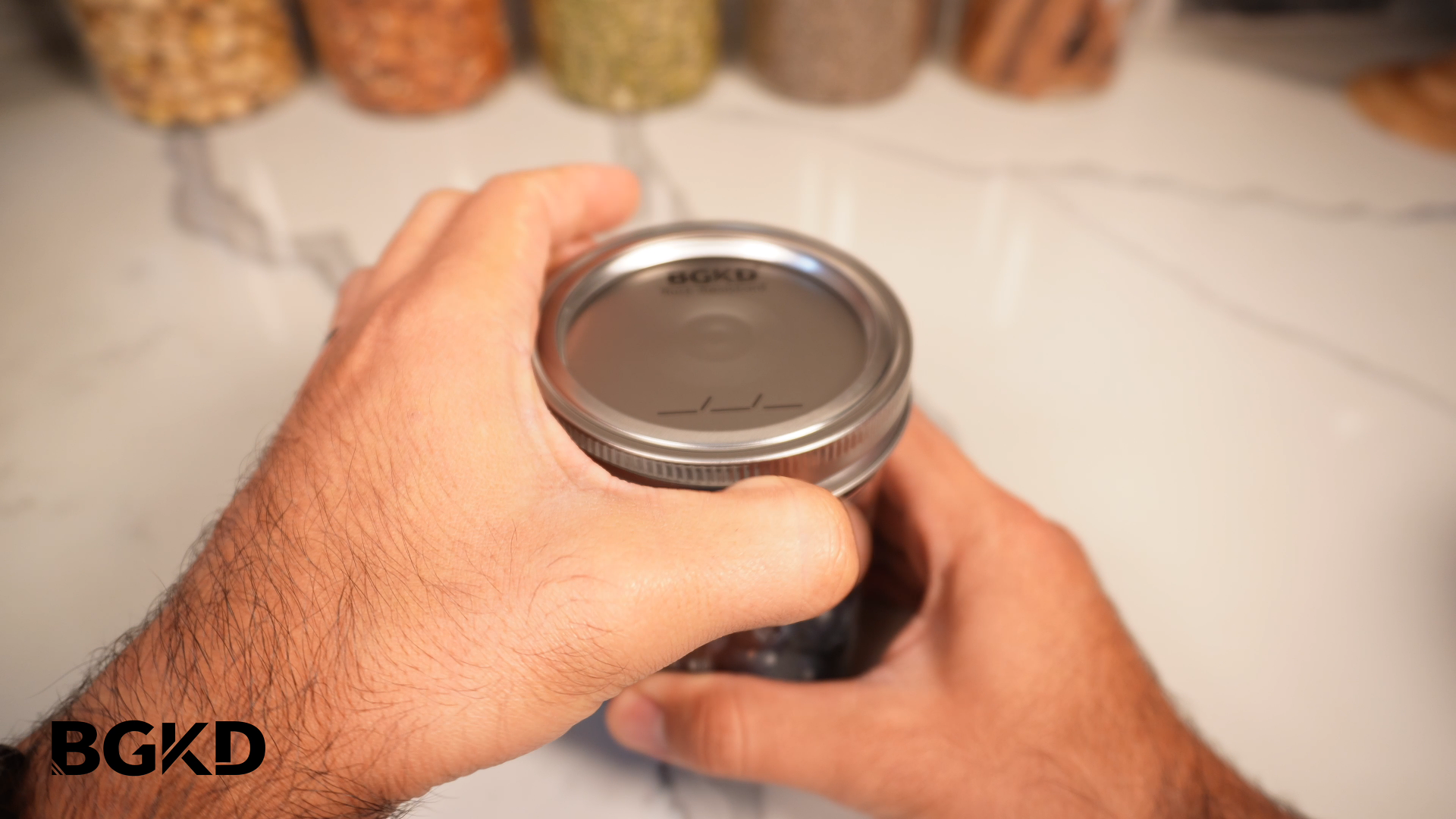 thumbnail video image 2 of BGKD 24-Pack Rust Proof Regular Mouth Canning Lids and Rings - Mason Jar Lids and Bands, 2 of 7