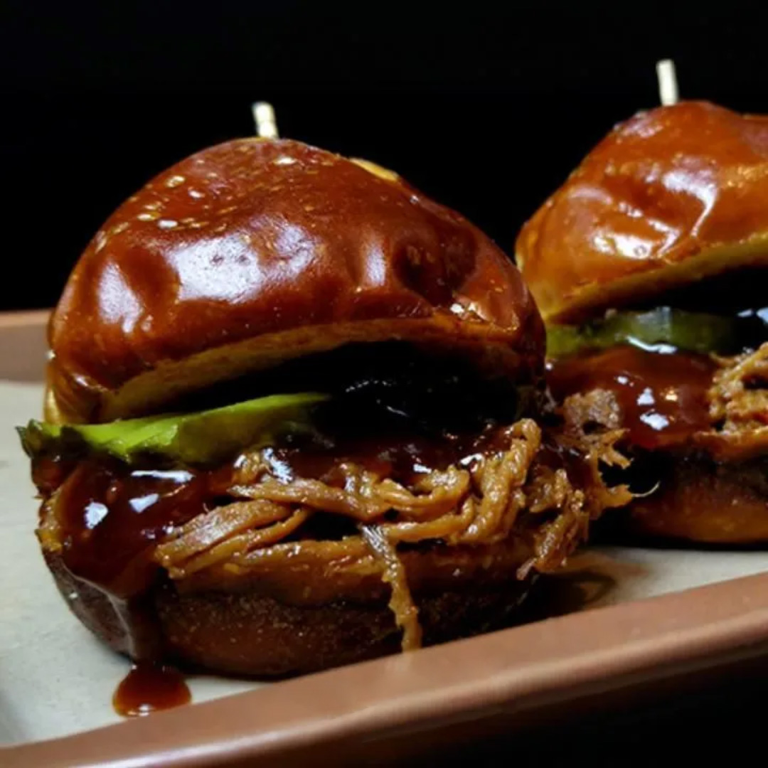 thumbnail video image 2 of Meat Shredz - Sriracha Flavor Dried Pulled Pork,  10 g of Protein, Shelf-Stable 2.2 oz Resealable Pouch, 2 of 9