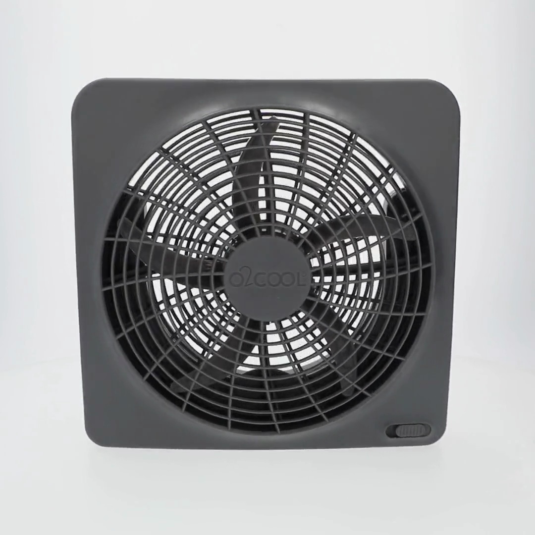 2 pack) O2COOL 10 inch Battery or Electric Portable Fan, Camping