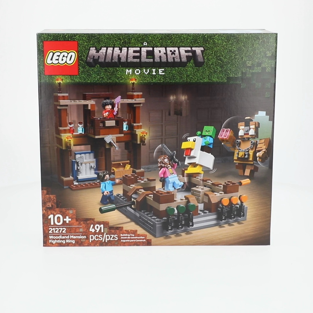 LEGO Minecraft Woodland Mansion Fighting Ring, 21272, Includes