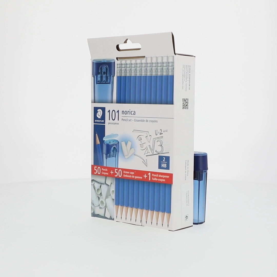 STAEDTLER, Premium norica Pencil Set, 101-Piece, Blue - Walmart.com