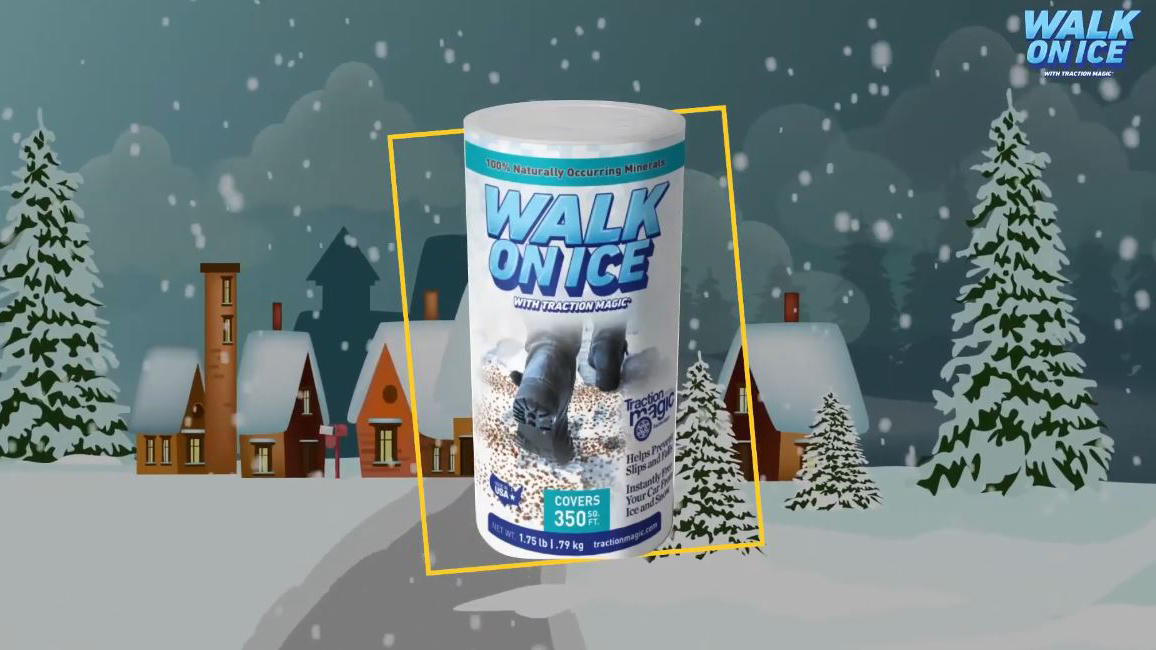 thumbnail video image 2 of Gaia 12 Pack Walk on Ice Snow Melt to Help Prevent Slips & Falls, 1.75 lbs, 2 of 7