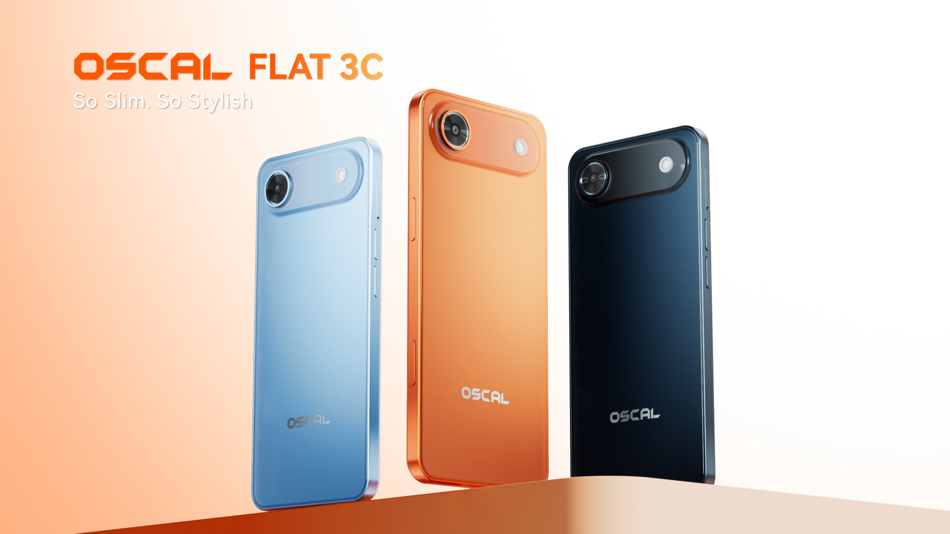 thumbnail video image 2 of OSCAL FLAT 3C Unlocked Cell Phone,Android 16 Phone with 6.56" HD+ Display,5000mAh Battery,16(4+12)+64GB/1TB Expandable,32MP Rear Camera,IP54,DokeOS 5.0,Orange, 2 of 11
