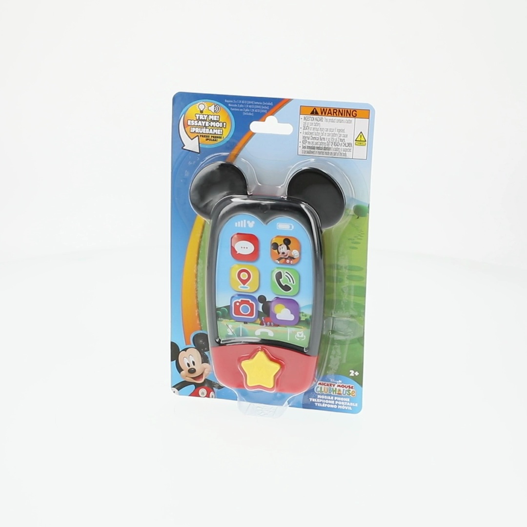 Disney Jr. Mickey Mouse Clubhouse 6-inch Mobile Phone, Interactive