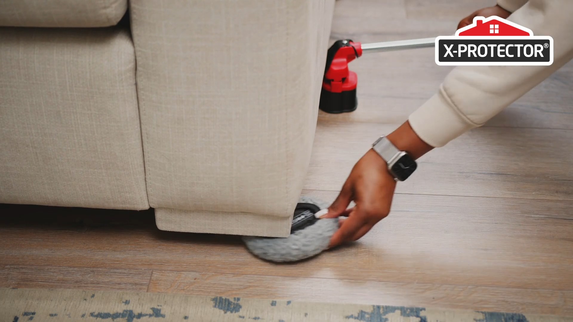 thumbnail video image 2 of X-Protector Furniture Sliders for Carpet & Hard Floors - 8 PCS 5” Furniture Sliders - Move Furniture Easily, 2 of 7