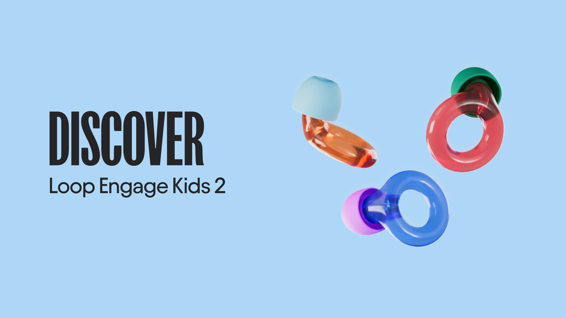 thumbnail video image 2 of Loop Engage Kids 2 Ear Plugs (6-12yrs) – Reusable Everyday Noise Relief For Kids | Kids Earplugs for Focus, Anxiety, Stress, School, Home, Playtime – 16 dB Noise Reduction Ear Plugs, 2 of 8