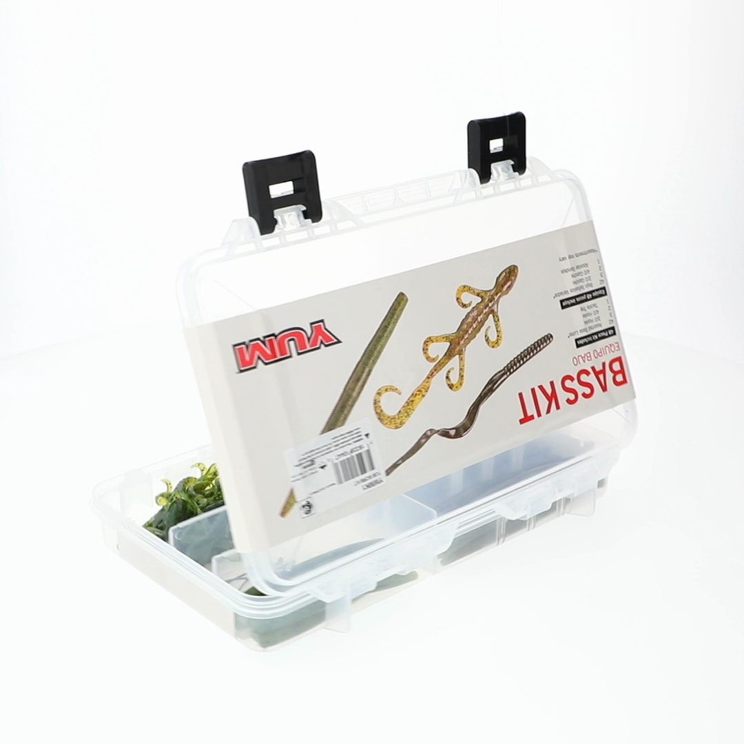 bass fishing lure making supplies Kit with Tackle Box bullet weights 383PCS Fishing Lures Kit Bass