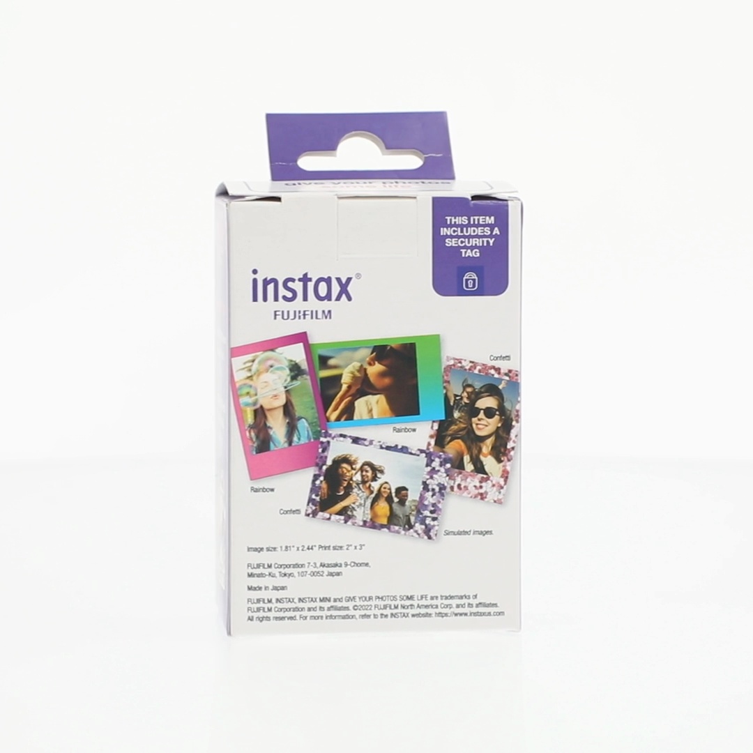 Fujifilm, Instax Mini Film, 20 Exposures, Multicolor - Walmart.com