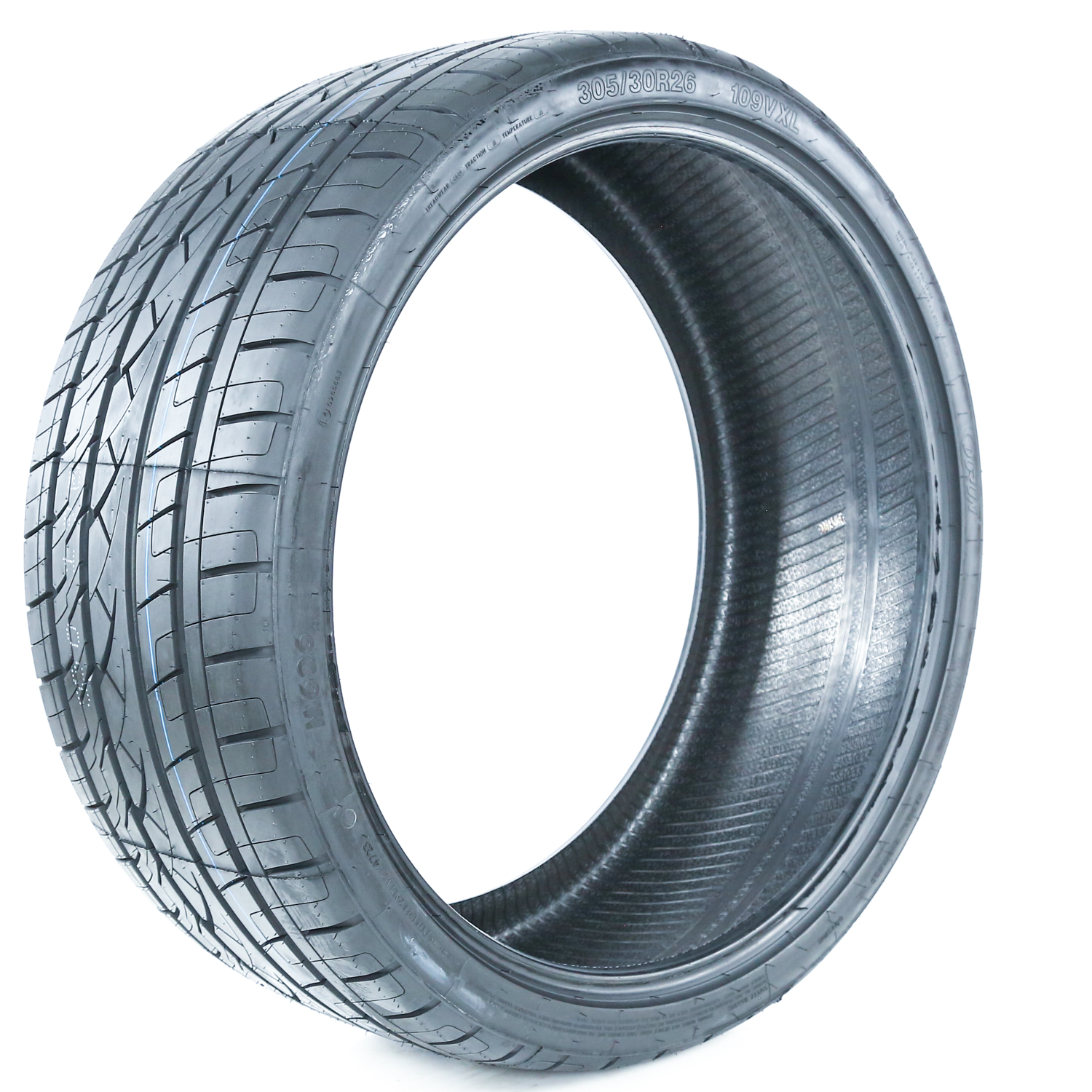 2 New Durun M626 305/30R26 109V XL All Season Performance Tires – Black Sidewall, 33" Diameter