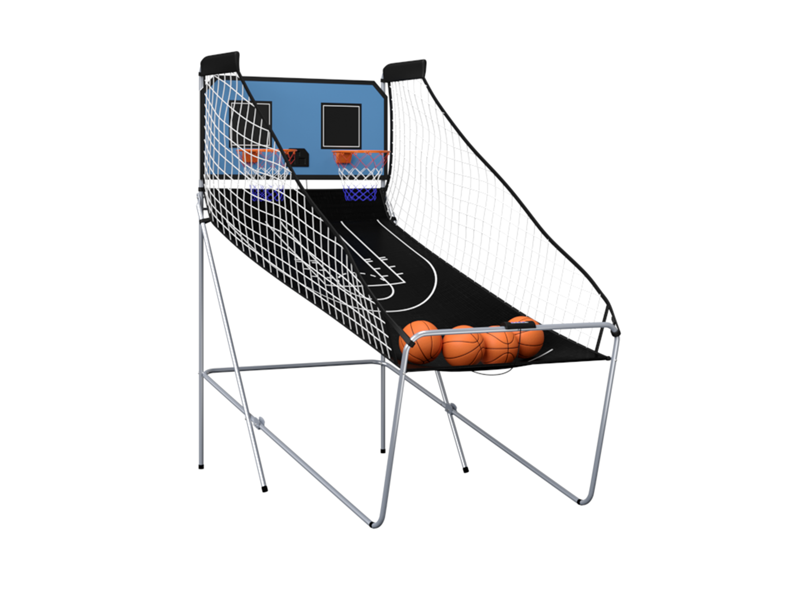 CHYY Foldable Basketball Game Stand, 2 Player Shooting Basketball Hoops for  Interaction Play Match, Home Indoor Professional Arcade Games :  : Toys & Games