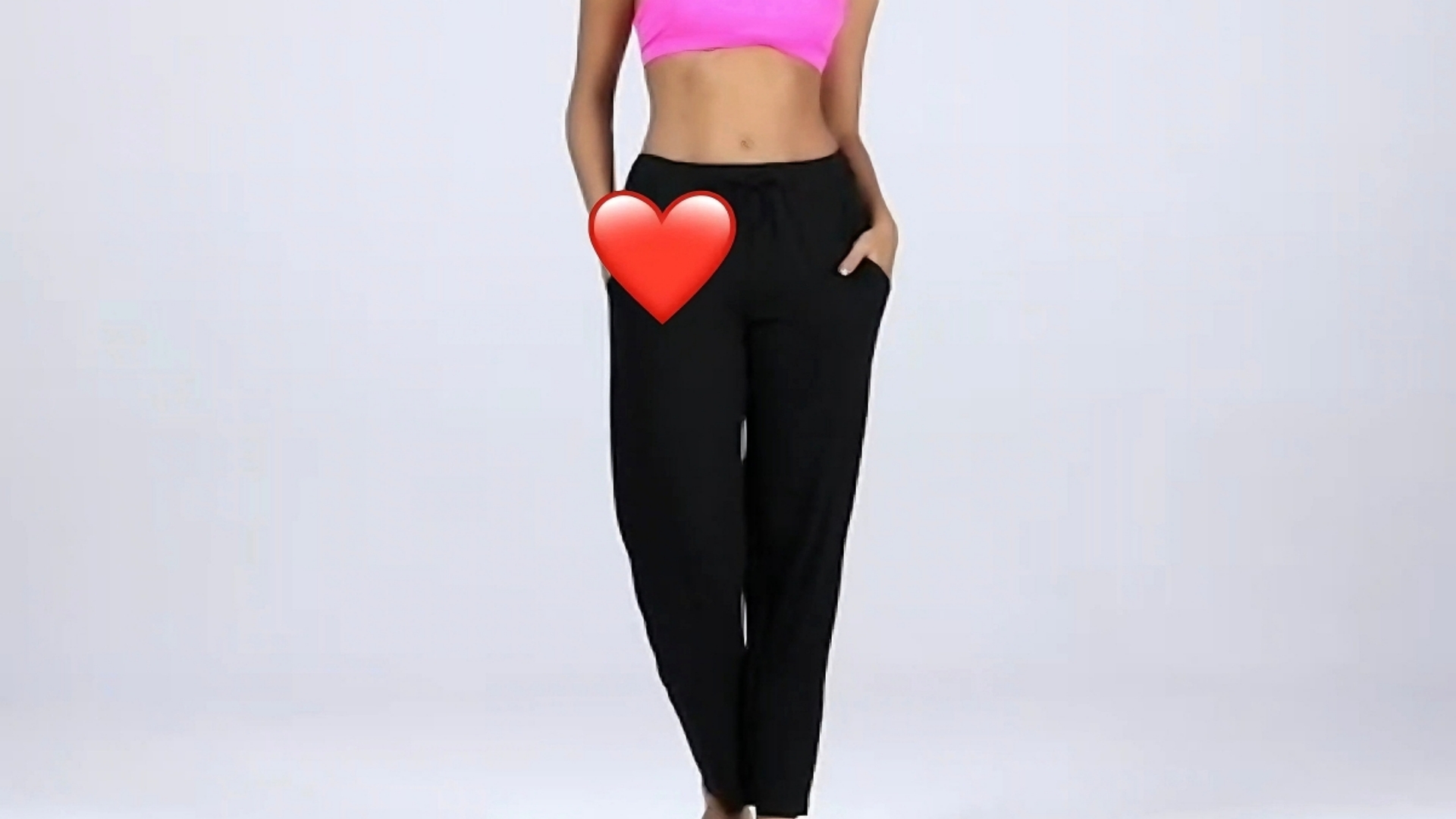 thumbnail video image 2 of Womens Lounge Pants with Pockets Wide Leg Sweat Pants Tall Straight Leg High Waist Workout Walking Pants Comfy Lounge Pants Black XXL, 2 of 9