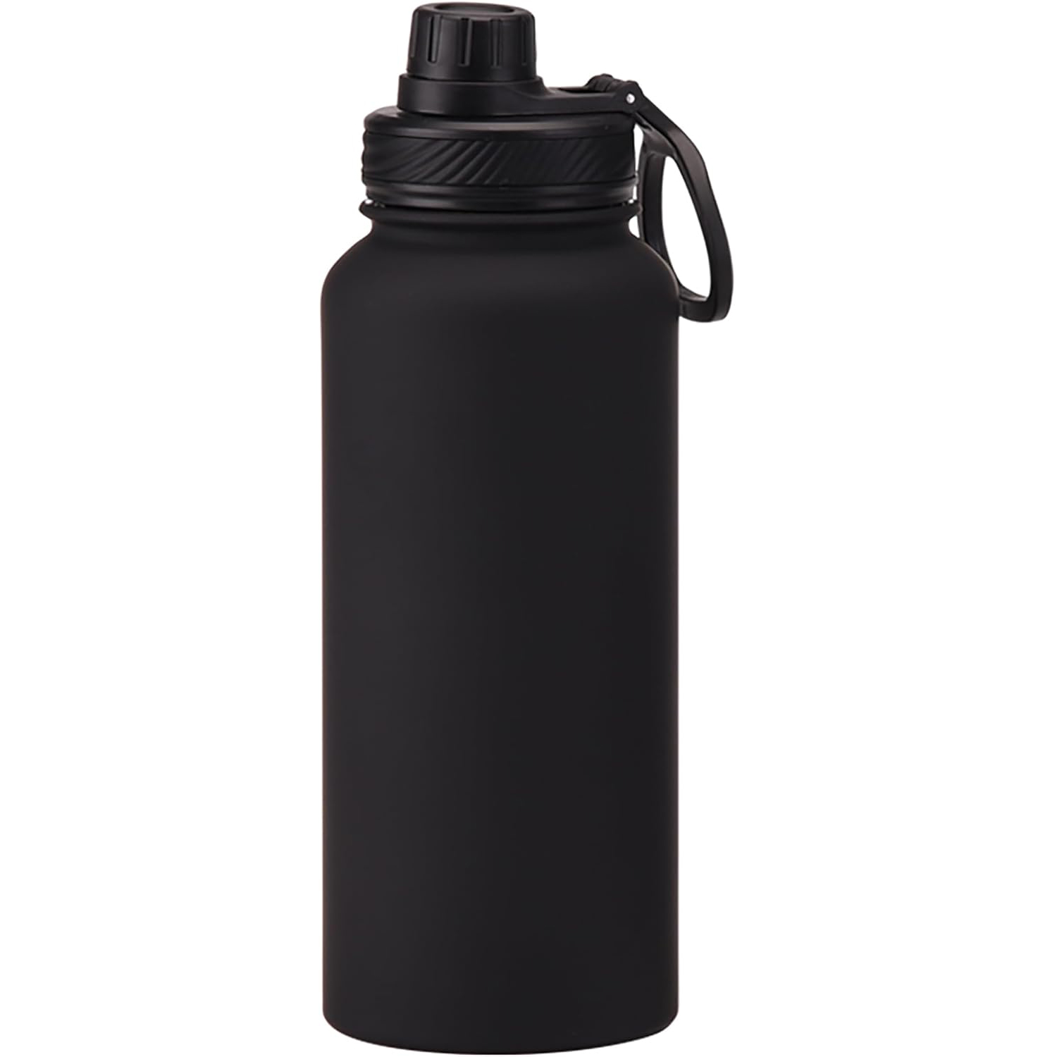 thumbnail video image 2 of 32oz Space Water Bottle Large Metal Stainless Steel Water Flask Big Sports Travel Mens Water Bottle for Gym Hiking (Gray), 2 of 8