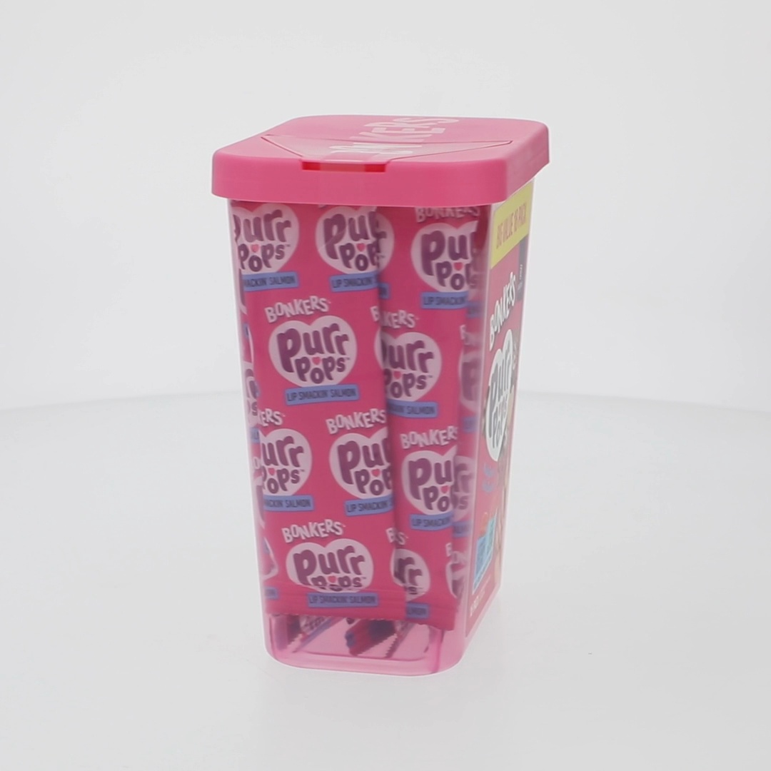 Bonker's Freeze Dried Tuna Salmon Lollipops Cat Treats 18 Pieces