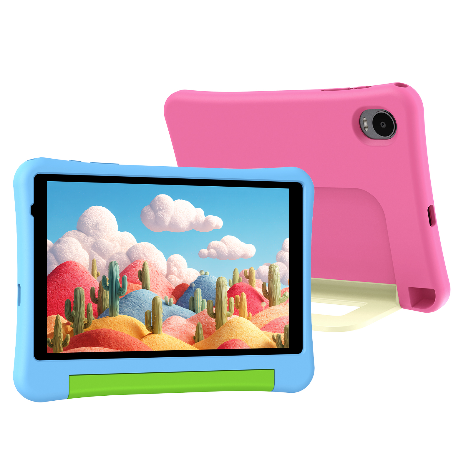 thumbnail video image 2 of Alldocube Kids Tablet, 8 inch ,GMS Certified, Parental Controls, Android 15 Ages 3-12, Blue, 2 of 14