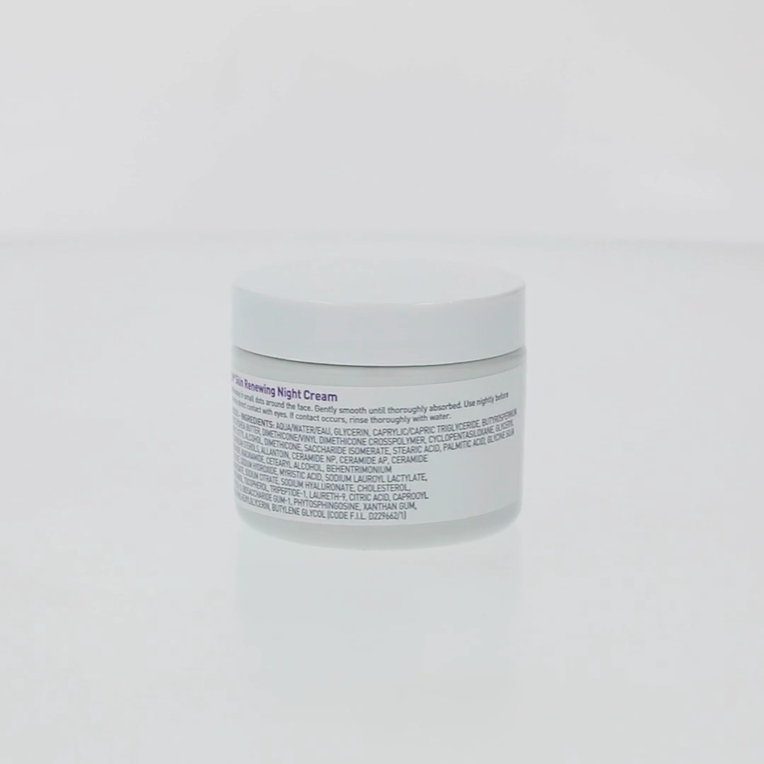 2 pack) CeraVe Moisturizer Skin Renewing Night Face Cream with